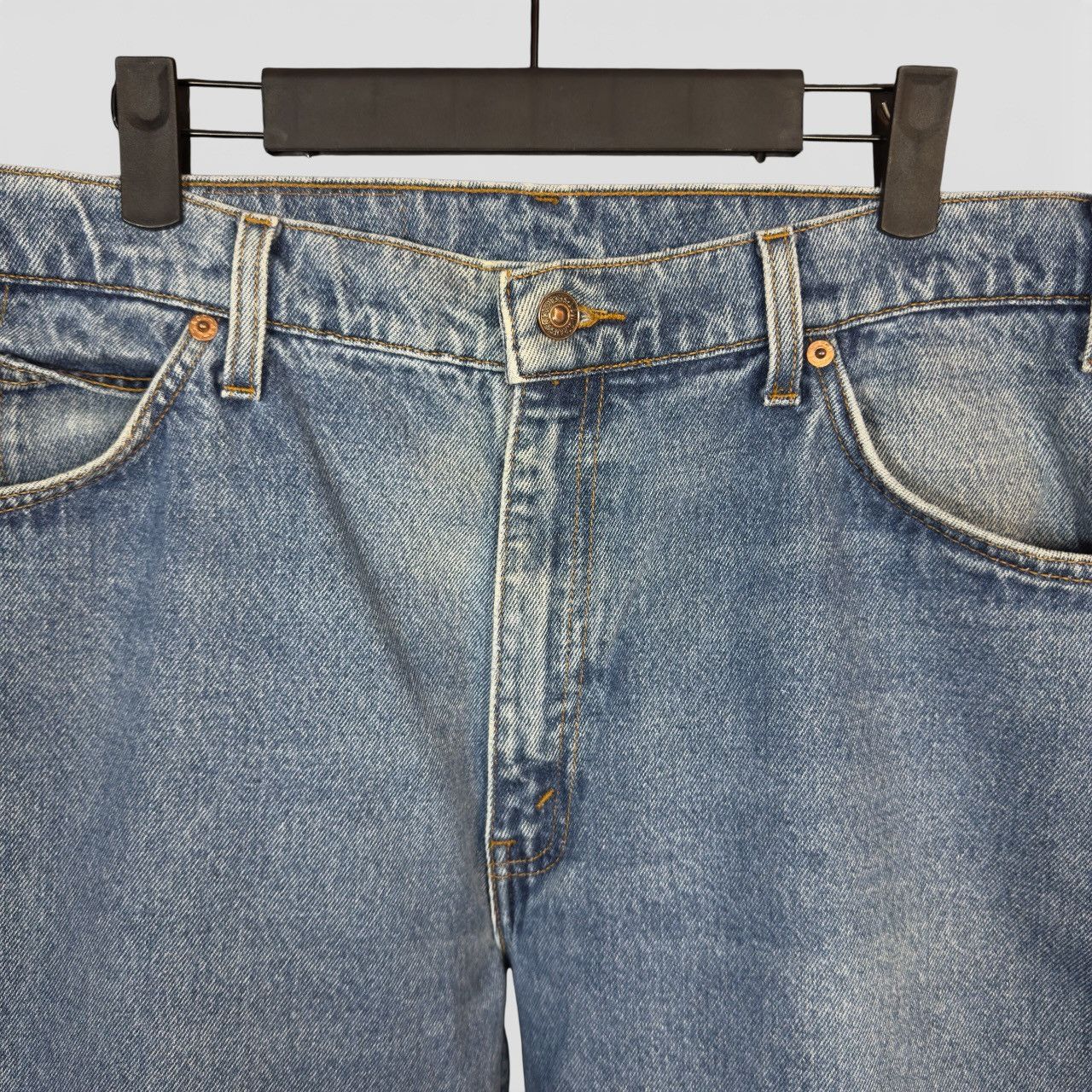 Levi's Vintage 90s Levi's 550 Orange Tab Relaxed Fit Denim Jeans Size US 38 / EU 54 - 7 Thumbnail