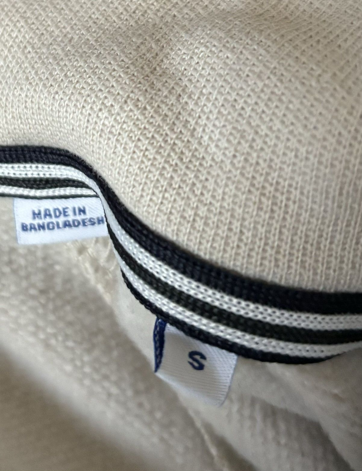 Jack & Jones Jack and Jones Ivory Polo Long Sleeve Sweater Size US S / EU 44-46 / 1 - 4 Thumbnail