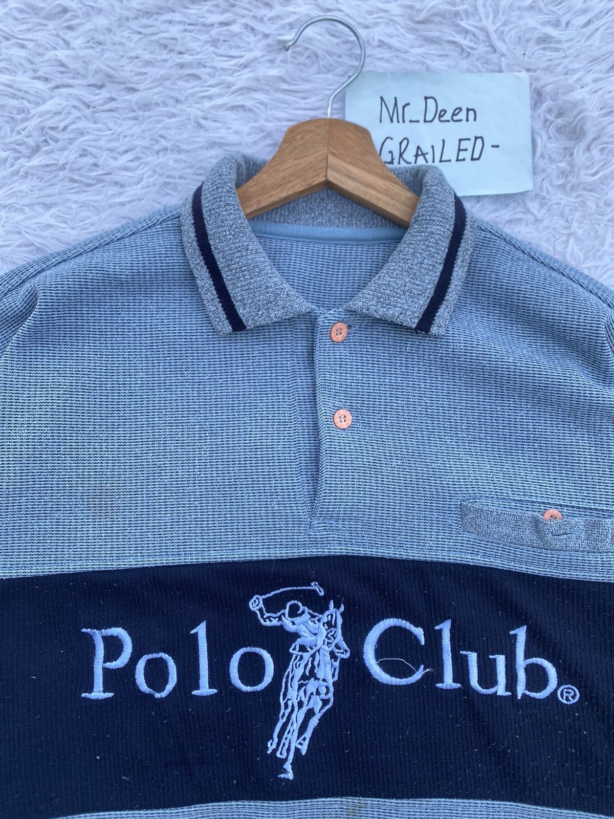 Beverly Hills Polo Club Vintage 90s Polo Club Big Logo Spellout Big Pony Sweater Size US M / EU 48-50 / 2 - 8 Thumbnail