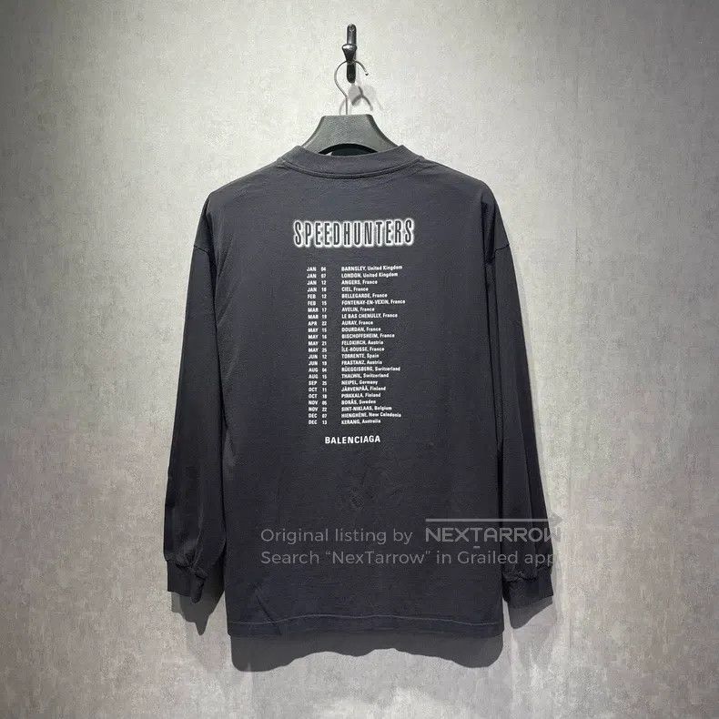 Balenciaga Balenciaga Long Sleeve with Portrait Print Size US S / EU 44-46 / 1 - 2 Thumbnail