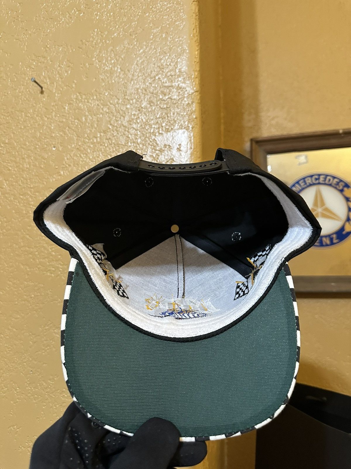 4GSELLER × Vintage Vintage 80s Miller Lite Beer Checkered Snapback Hat Size ONE SIZE - 6 Thumbnail