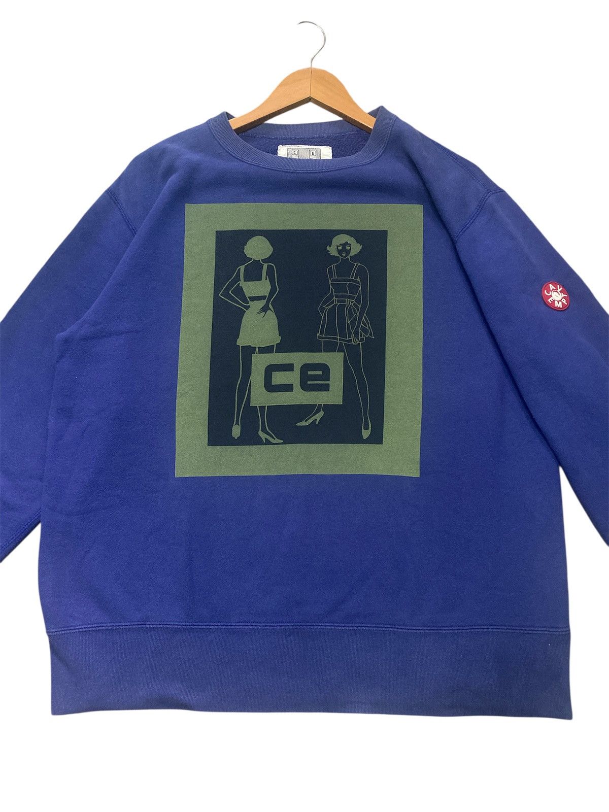 Cav Empt 💥RARE💥 VINTAGE CAV EMPT OTHER SIDE BLUE CREWNECT SWEATSHIRT💥 Size US L / EU 52-54 / 3 - 4 Thumbnail
