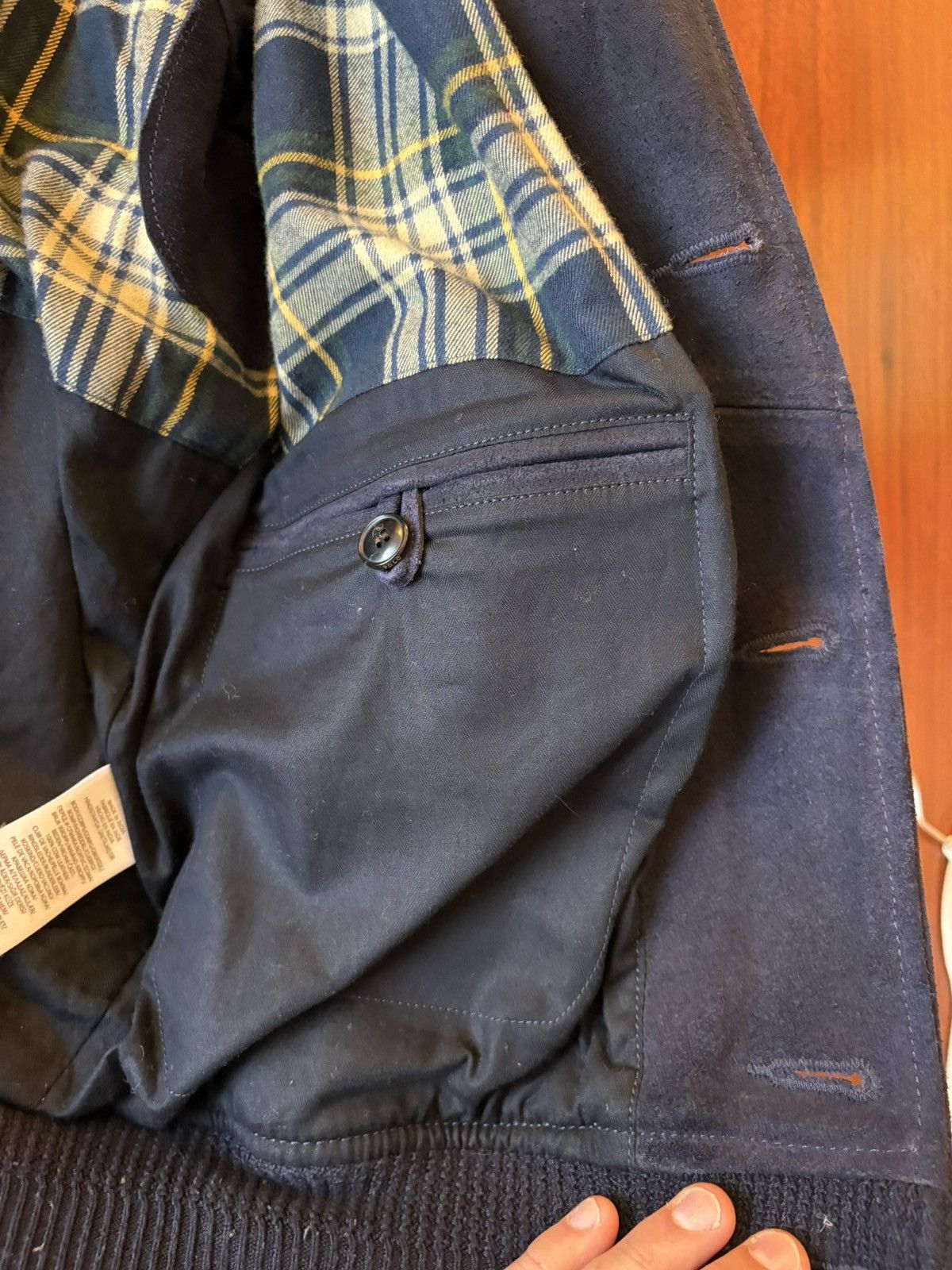 Polo Ralph Lauren POLO RALPH LAUREN ROUGHOUT LEATHER BOMBER SMALL Size US S / EU 44-46 / 1 - 7 Thumbnail