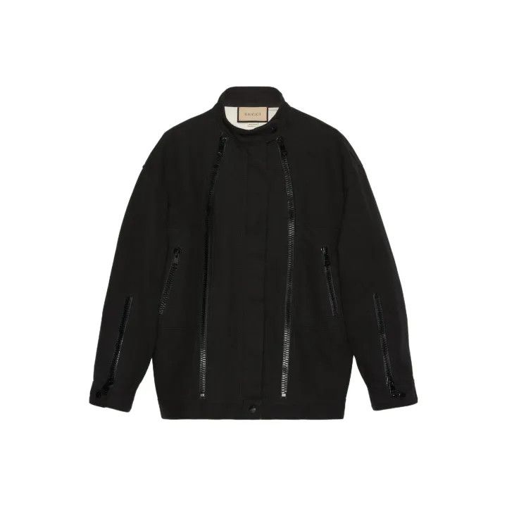 Gucci Gucci SS22 Black Long Sleeve Jacket Size M / US 6-8 / IT 42-44 - 1 Thumbnail