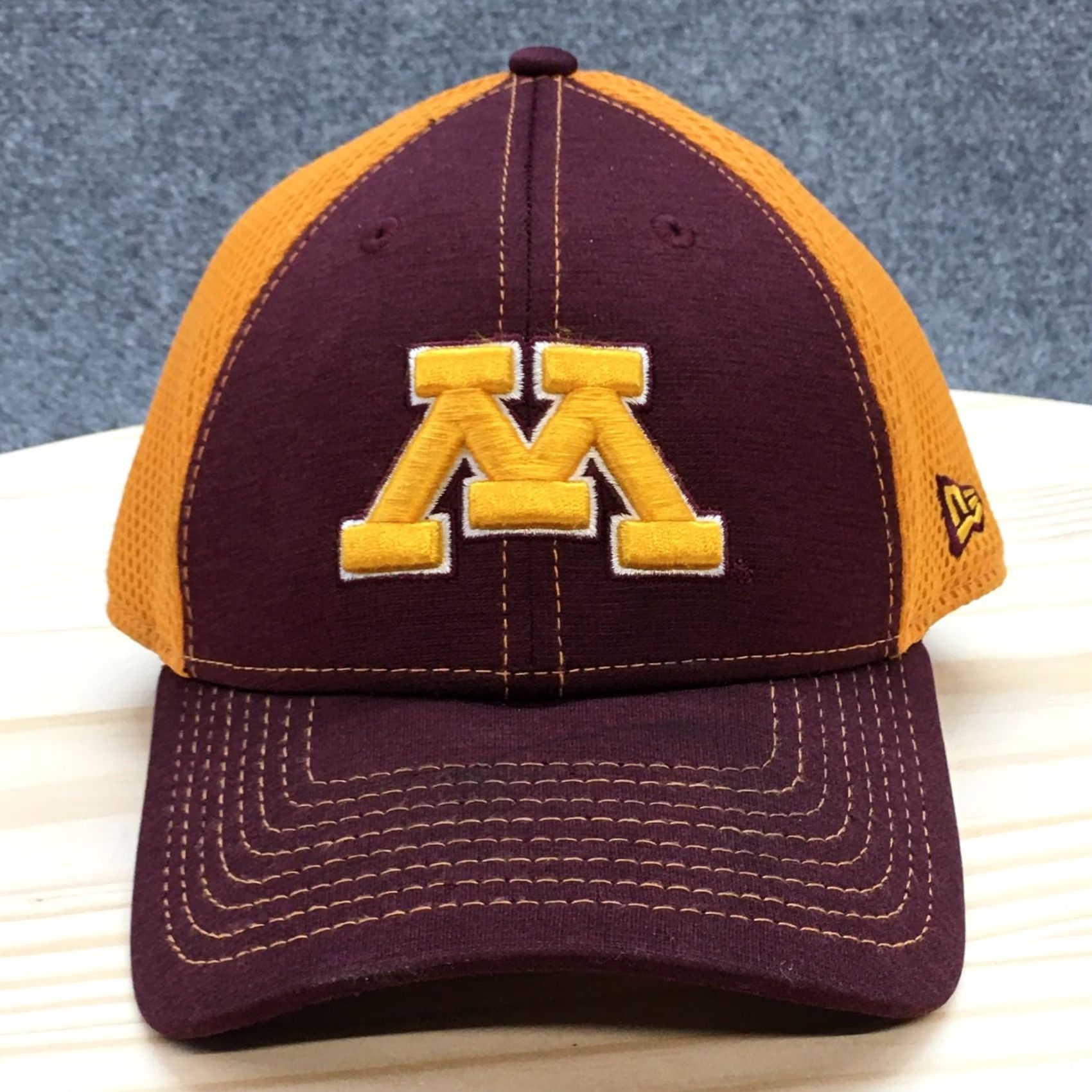 New Era Minnesota Golden Gophers New Era Baseball Hat Mens Red One Size Embroidered Logo Size ONE SIZE - 3 Thumbnail