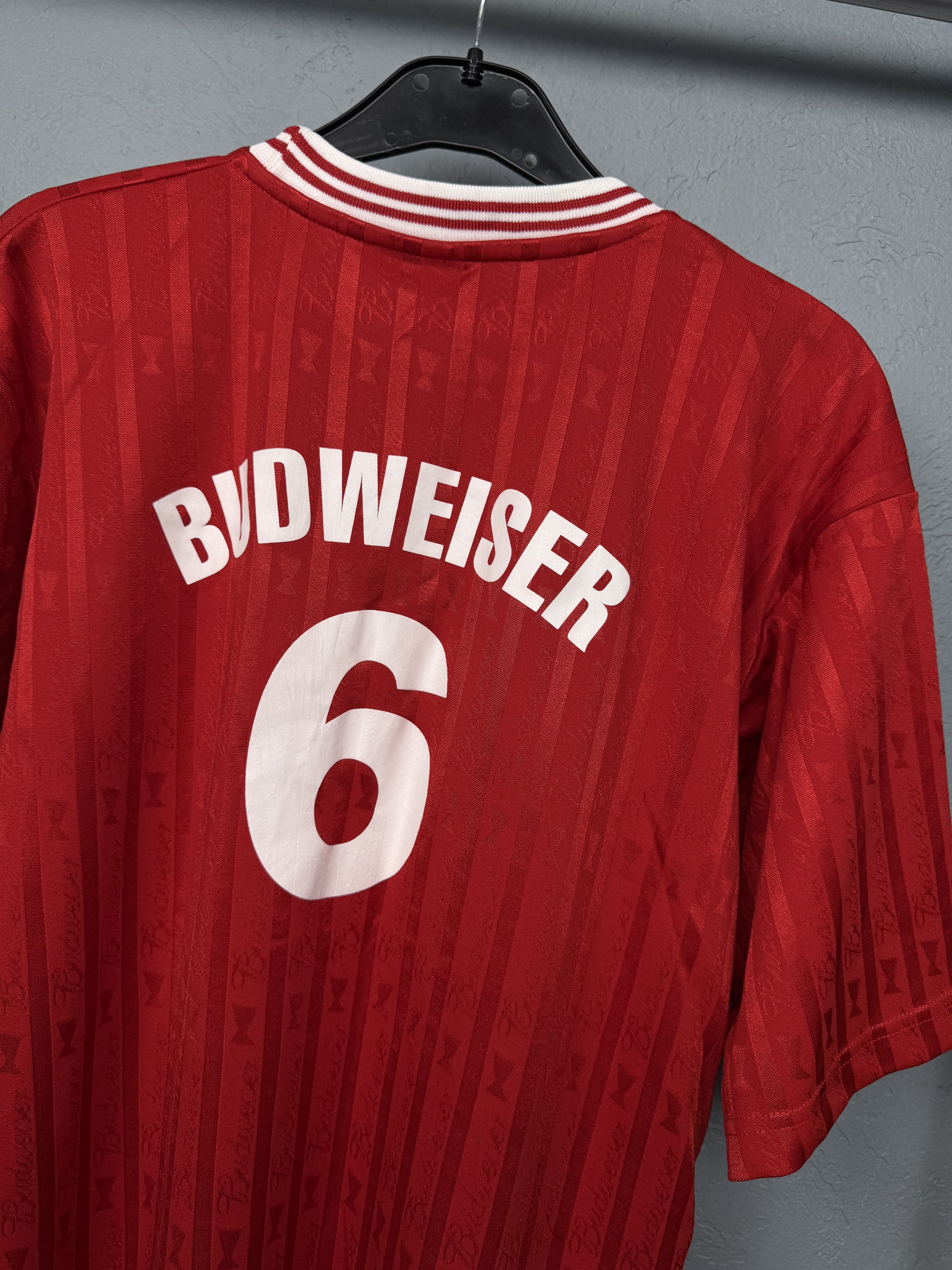 Budweiser Budweiser 90s Vintage Mens T-Shirt Jersey Size US L / EU 52-54 / 3 - 8 Thumbnail