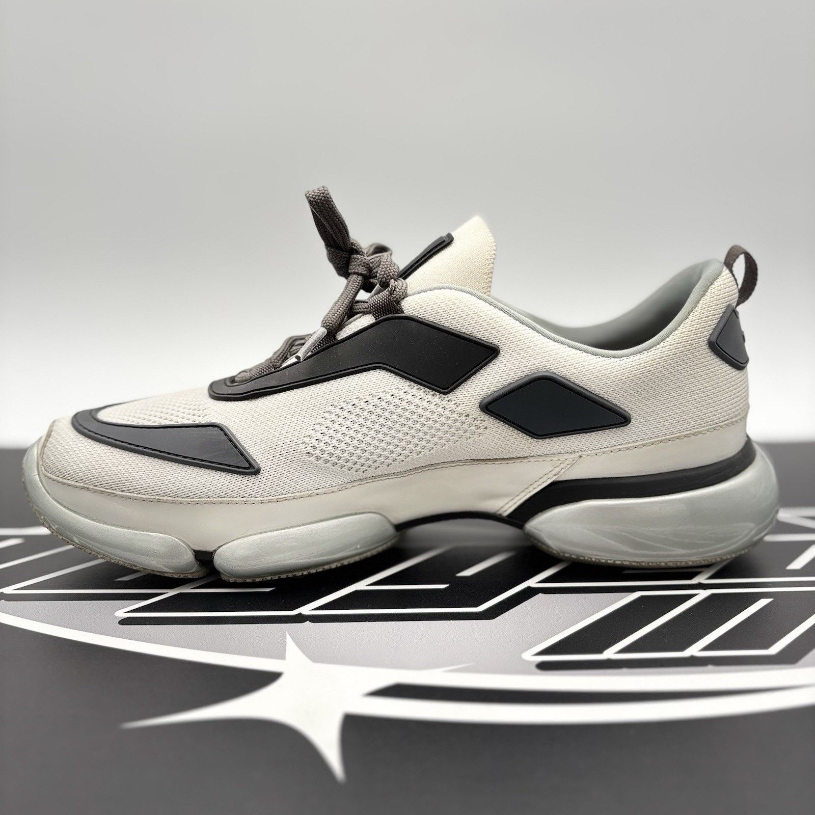 Prada Prada Cloudbust Mesh ' White, Grey ' | GOOD CONDITION! Size US 7.5 / EU 40-41 - 4 Thumbnail