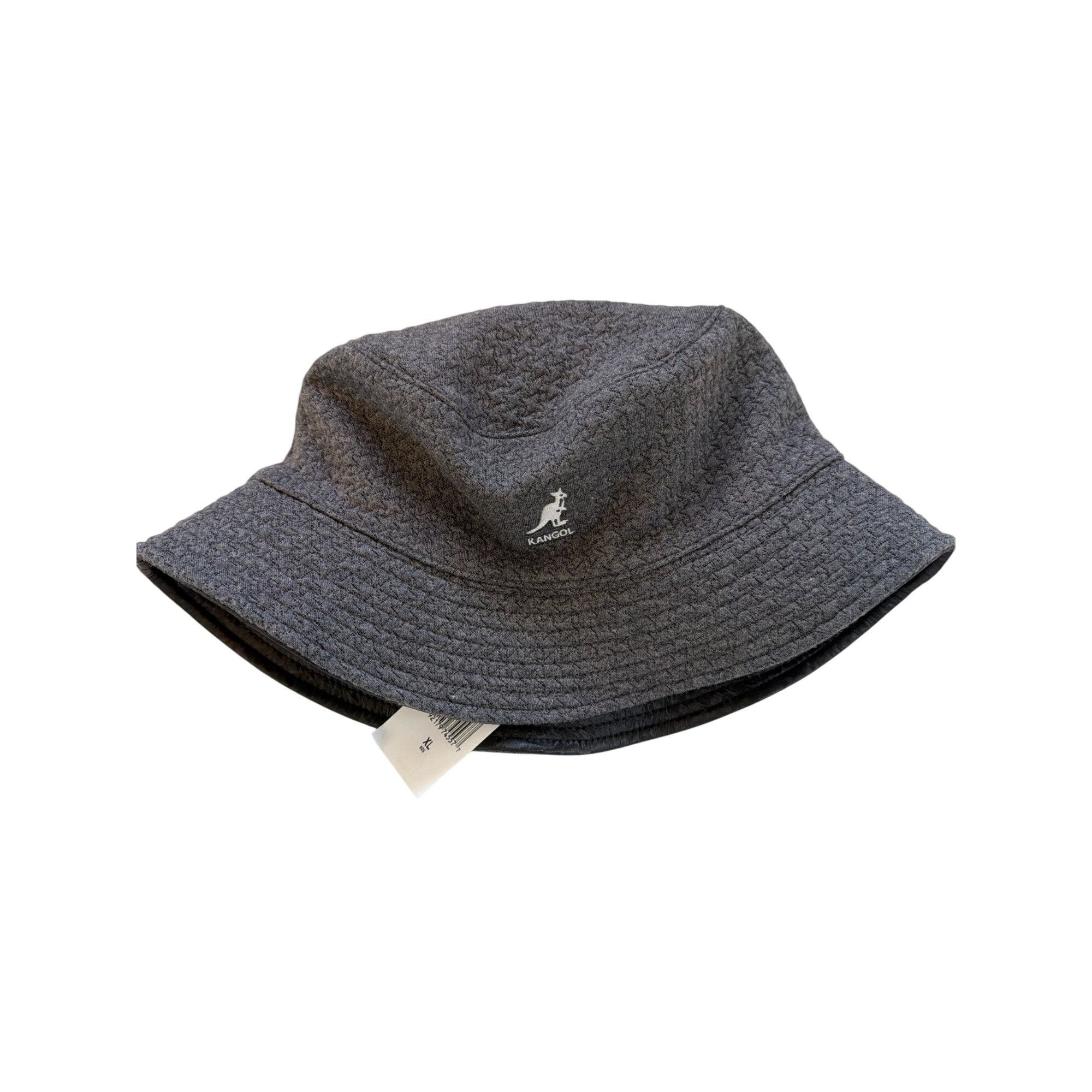 Kangol New Kangol Embossed Reversible Bucket Hat Gray Black XL Unis Size ONE SIZE - 13 Thumbnail