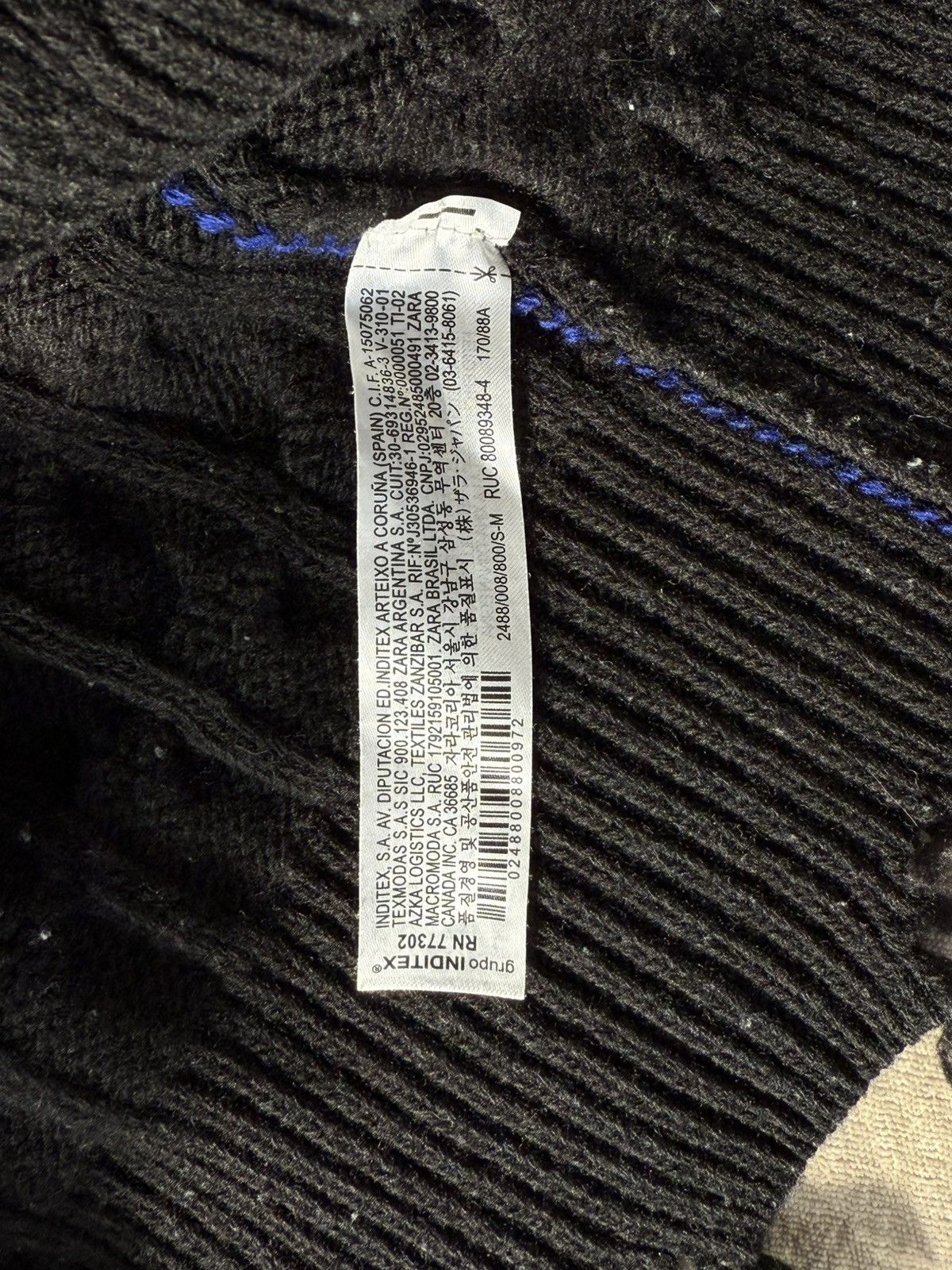 Ader Error × Zara Ader error x Zara 20FW Heavy Knit Vest Size US M / EU 48-50 / 2 - 5 Thumbnail