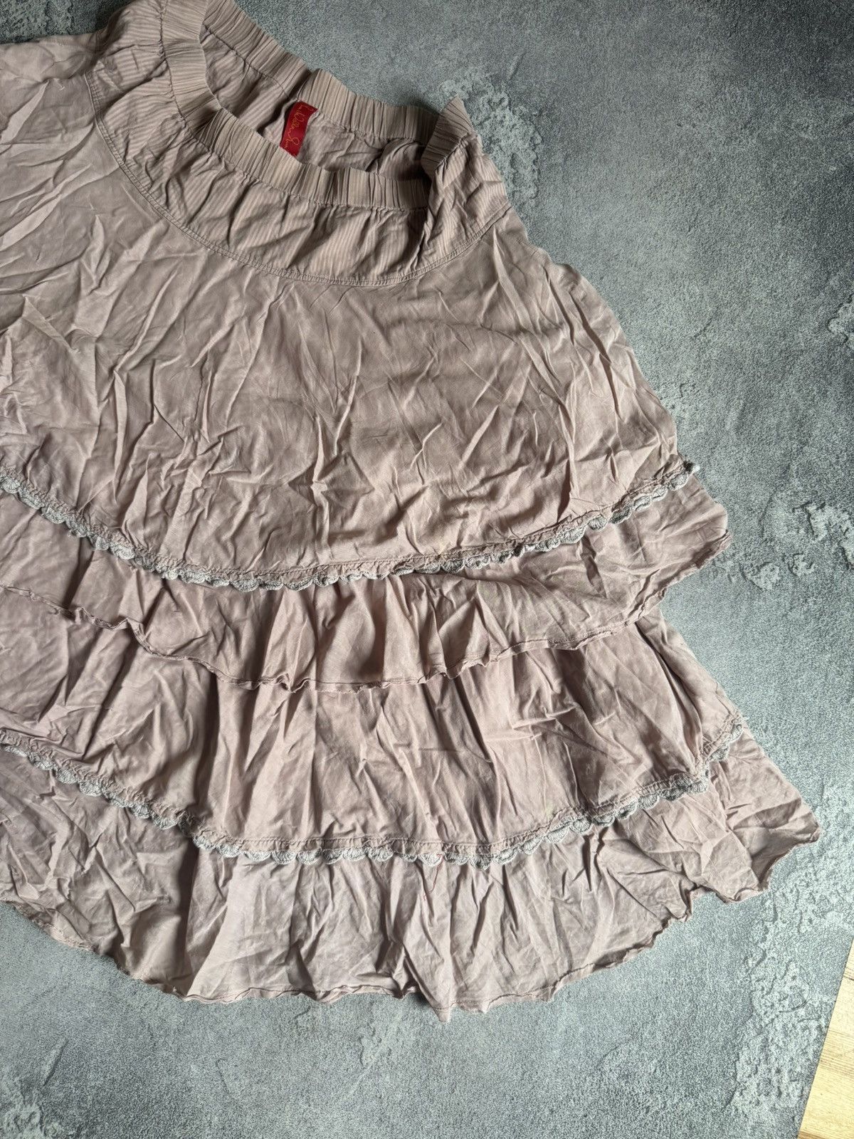 Designer Ewa i Walla M Avantgarde relaxed oversized bohemia skirt 00s Size 27" / US 4 / IT 40 - 9 Thumbnail