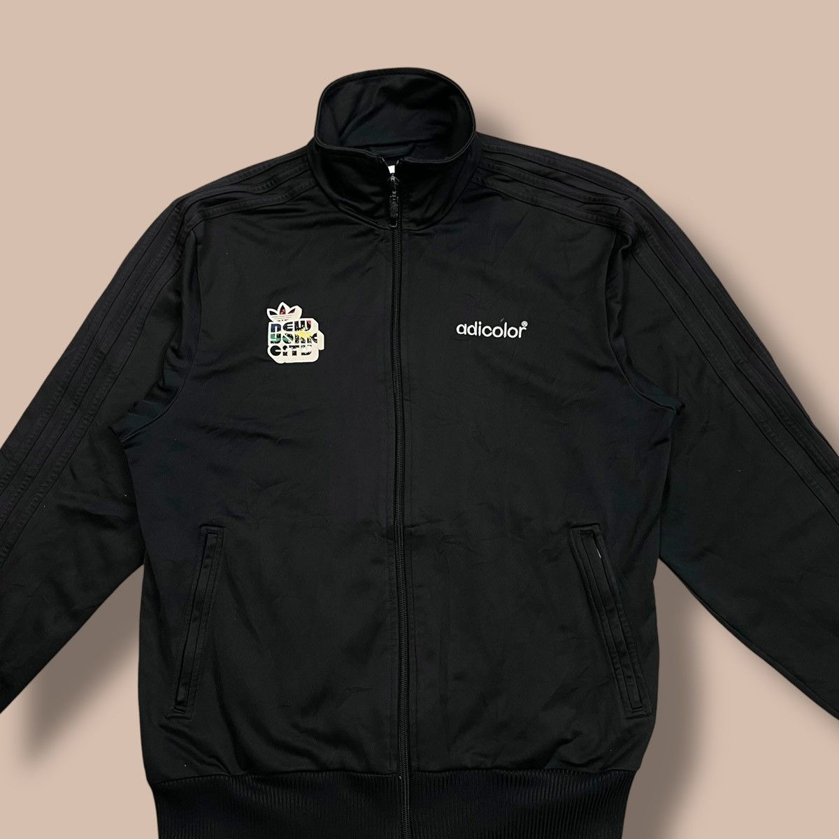 Adidas Adidas Adicolor NYC BK6 Black Series Jacket Size US M / EU 48-50 / 2 - 5 Thumbnail