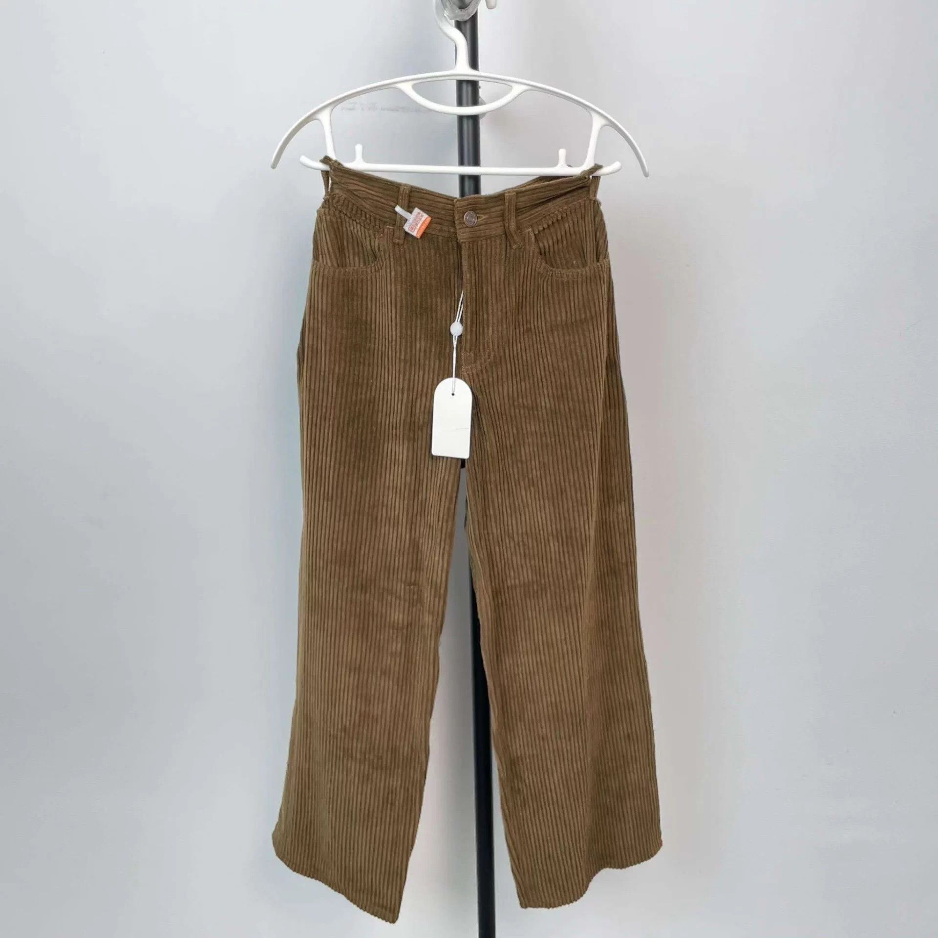 Celine Celine corduroy pants 24 brown Size 24" / US 00 / IT 34 - 1 Thumbnail