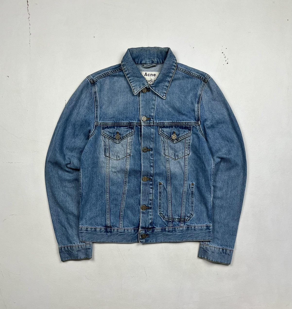 Acne Studios Acne Studios SS14 Jam LT Vintage Denim Jacket Size US M / EU 48-50 / 2 - 2 Thumbnail