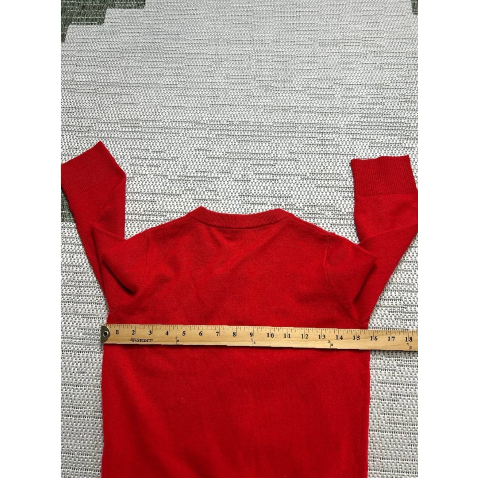 Vintage Kate Spade Sweater Womens Xxs Red Wool Knit Cardigan Size XXS / US 00 / IT 34 - 5 Thumbnail