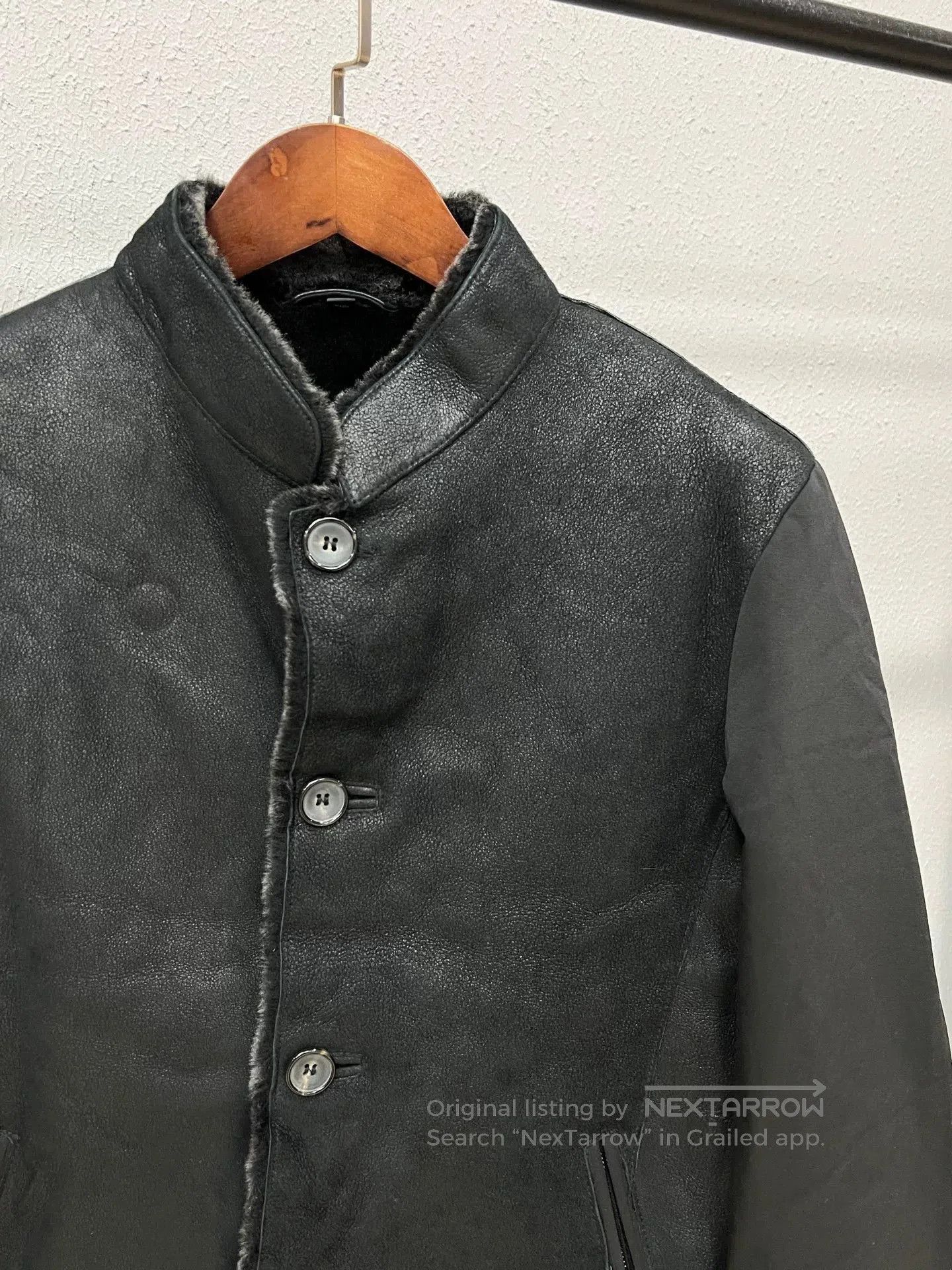 Giorgio Armani Giorgio Armani Spliced Fur Leather. Size US M / EU 48-50 / 2 - 3 Thumbnail