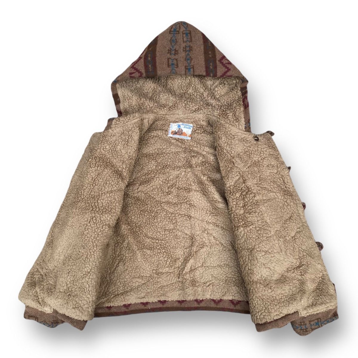 Japanese Brand × Vintage Vintage Hoodies Jacket Navajo Native Style. #D6 Size US L / EU 52-54 / 3 - 4 Thumbnail