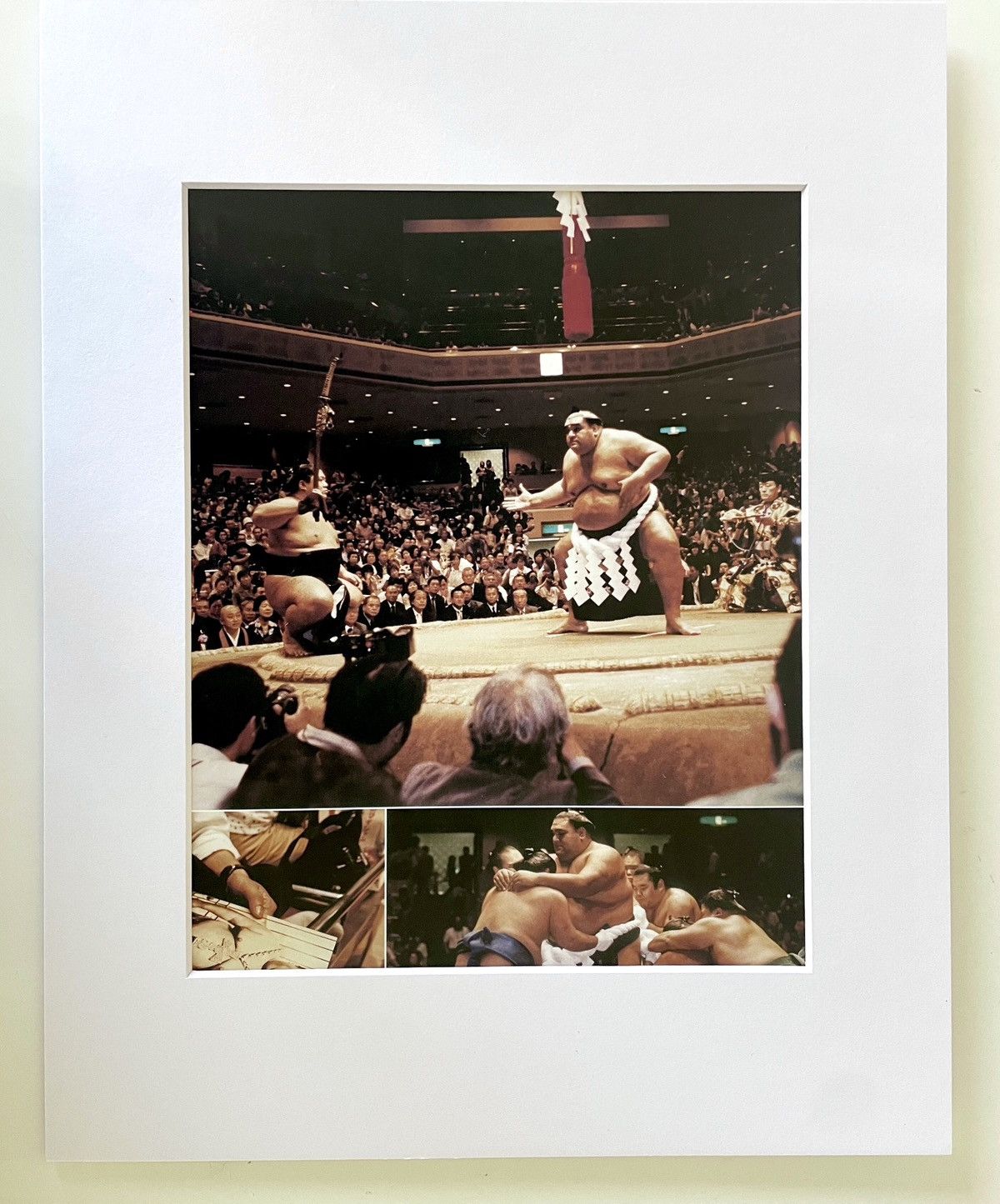 Chrome Hearts × Vintage Chrome Hearts 11x14 sumo Sealed Matted Frame poster Size ONE SIZE - 1 Thumbnail