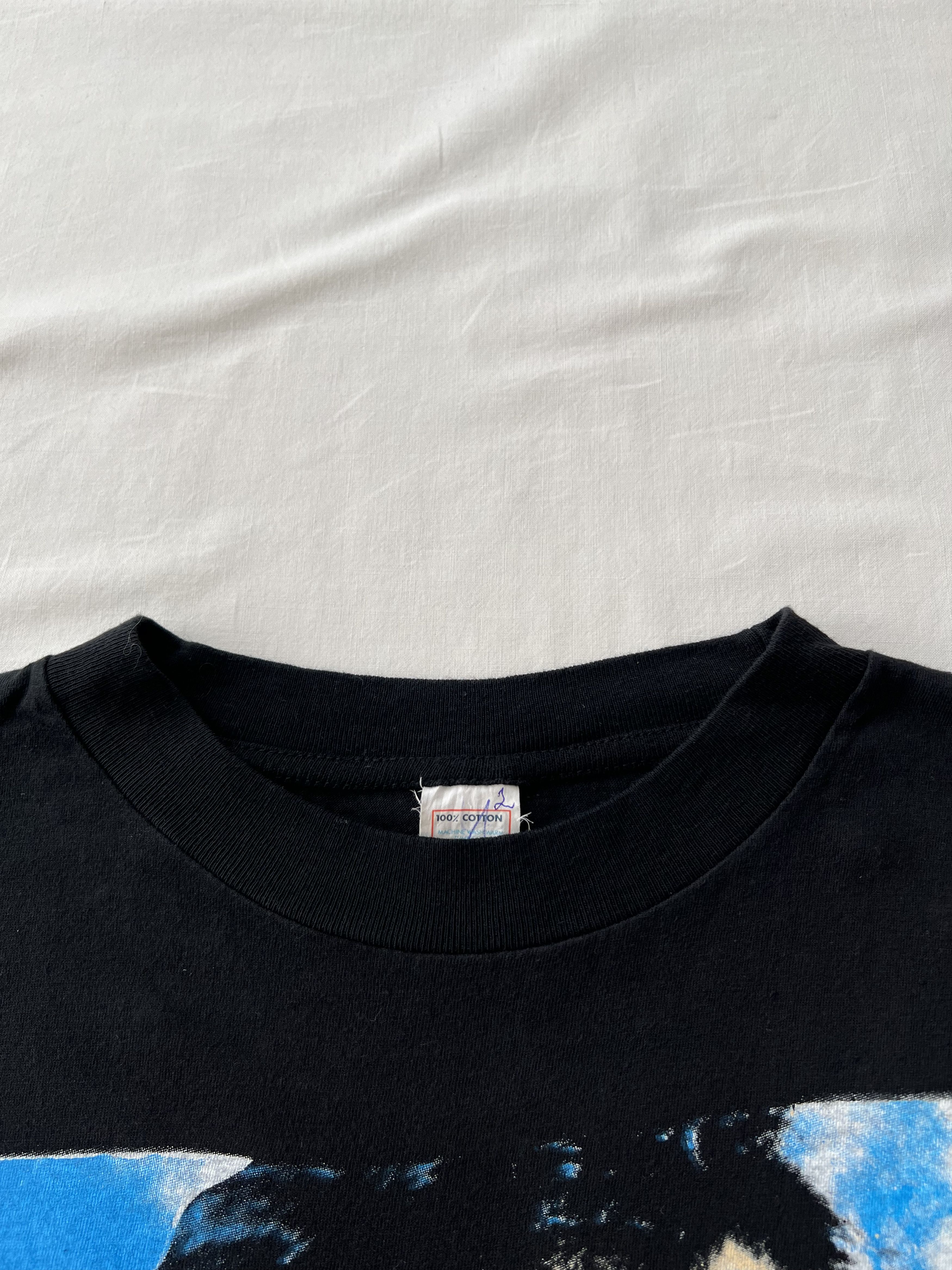 Band Tees Vintage 1989 Cliff Richard The Event Wembley Black T-shirt Size US L / EU 52-54 / 3 - 9 Thumbnail