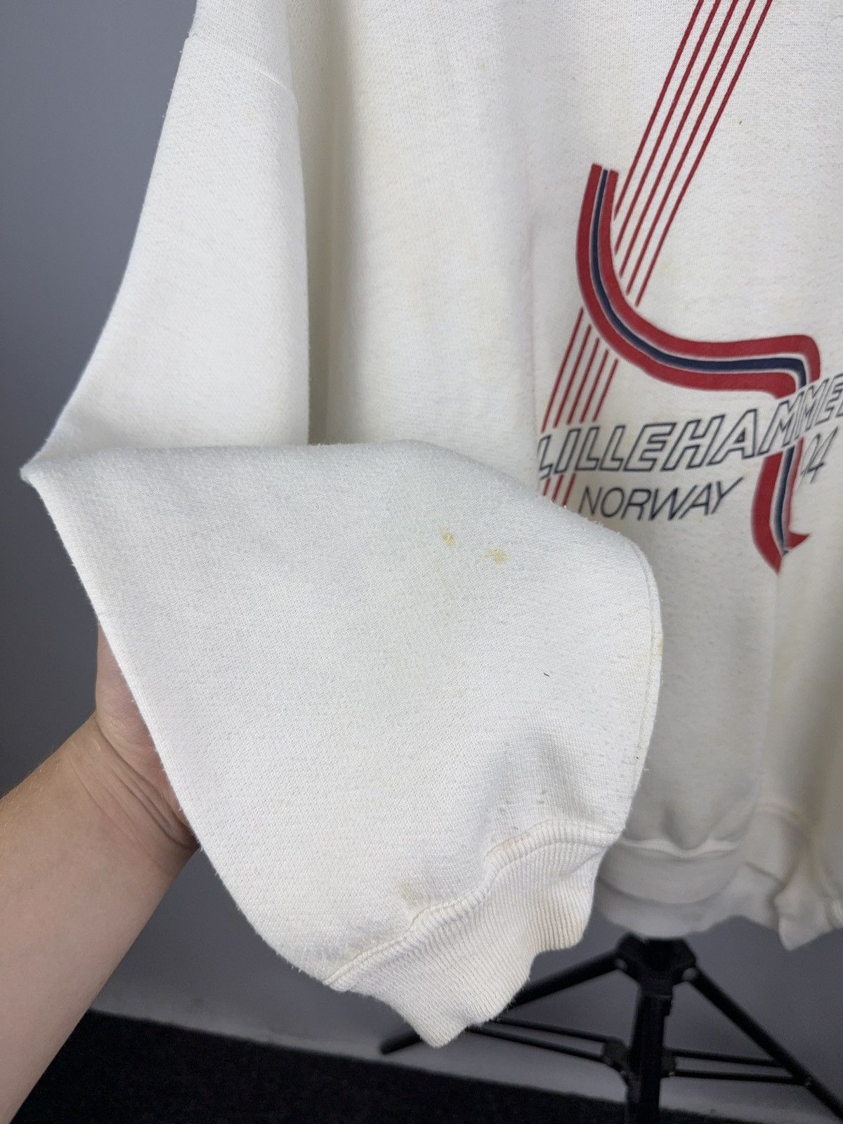 USA Olympics Vintage 90s Lillehammer 94 Sweatshirt Italy L-XL Olympic Size US XL / EU 56 / 4 - 3 Thumbnail