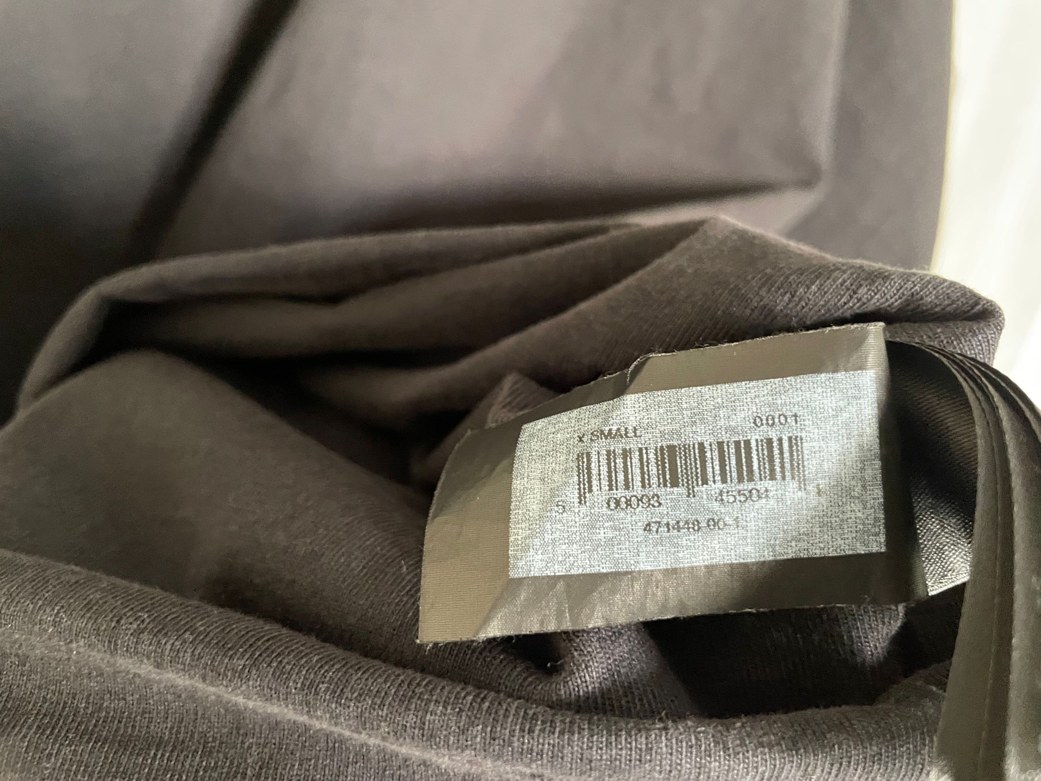 Gap Yeezy x Gap Logo No Seam Tee - Black Size US XS / EU 42 / 0 - 5 Thumbnail