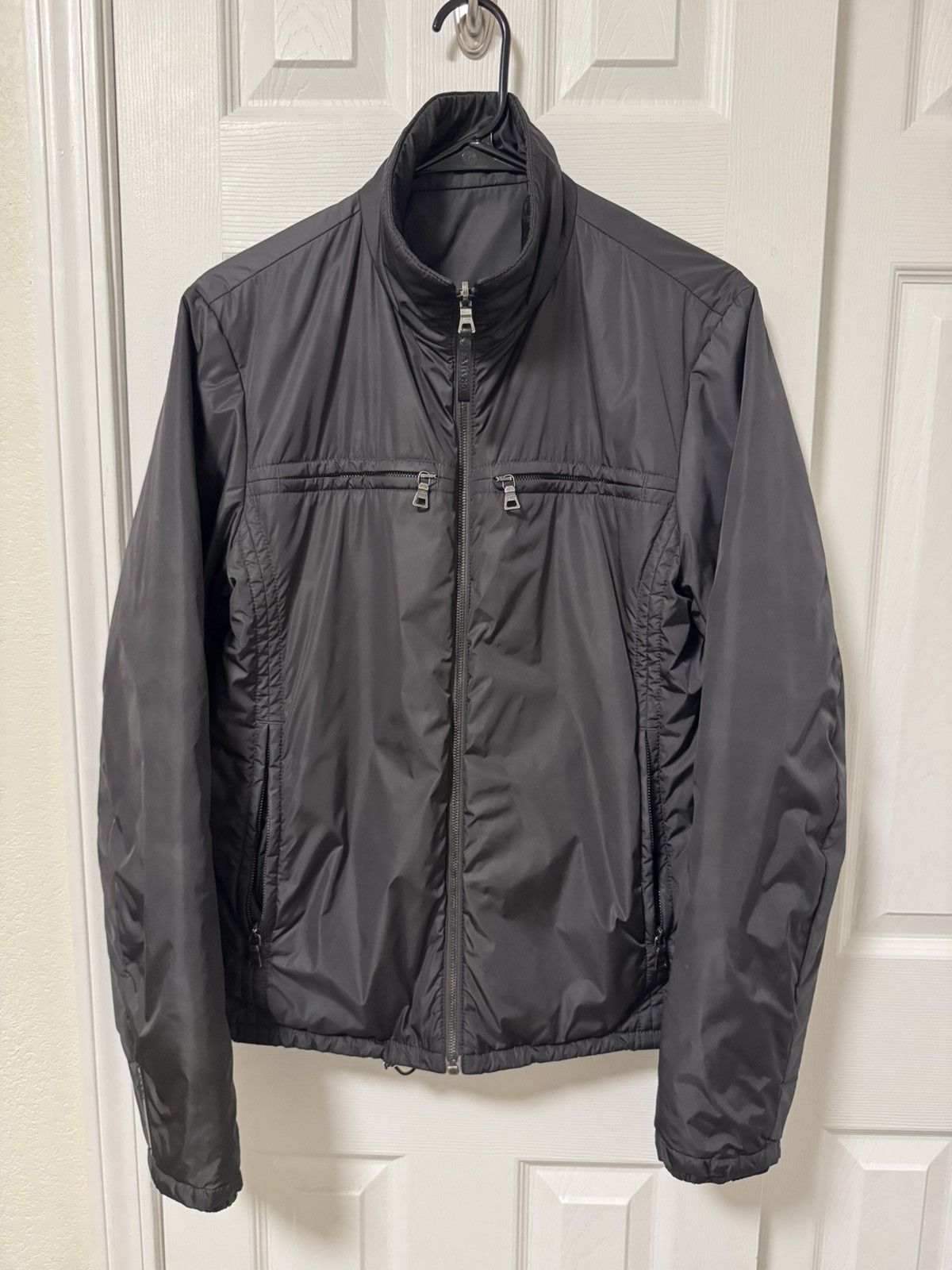 Prada Prada Sport Padded Reversible Nylon Jacket Size 48 Size US M / EU 48-50 / 2 - 2 Thumbnail