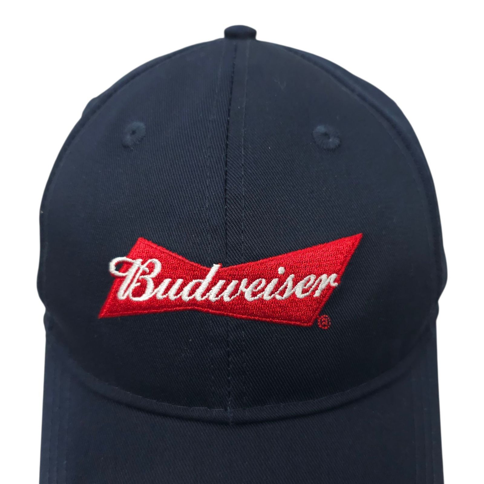 Budweiser Budweiser Strapback Cap Embroidered Logo Trucker Baseball Size ONE SIZE - 7 Thumbnail
