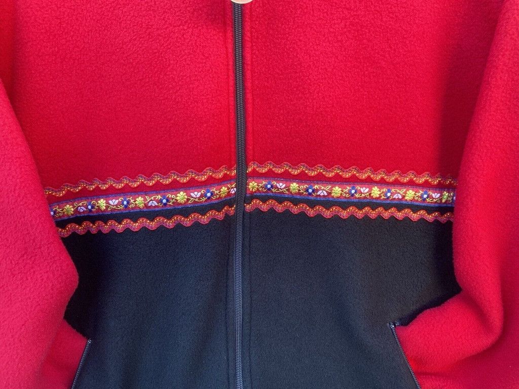 Tundra Tundra Sports Canada Full Zip Red And Black Fleece S Size US S / EU 44-46 / 1 - 4 Thumbnail