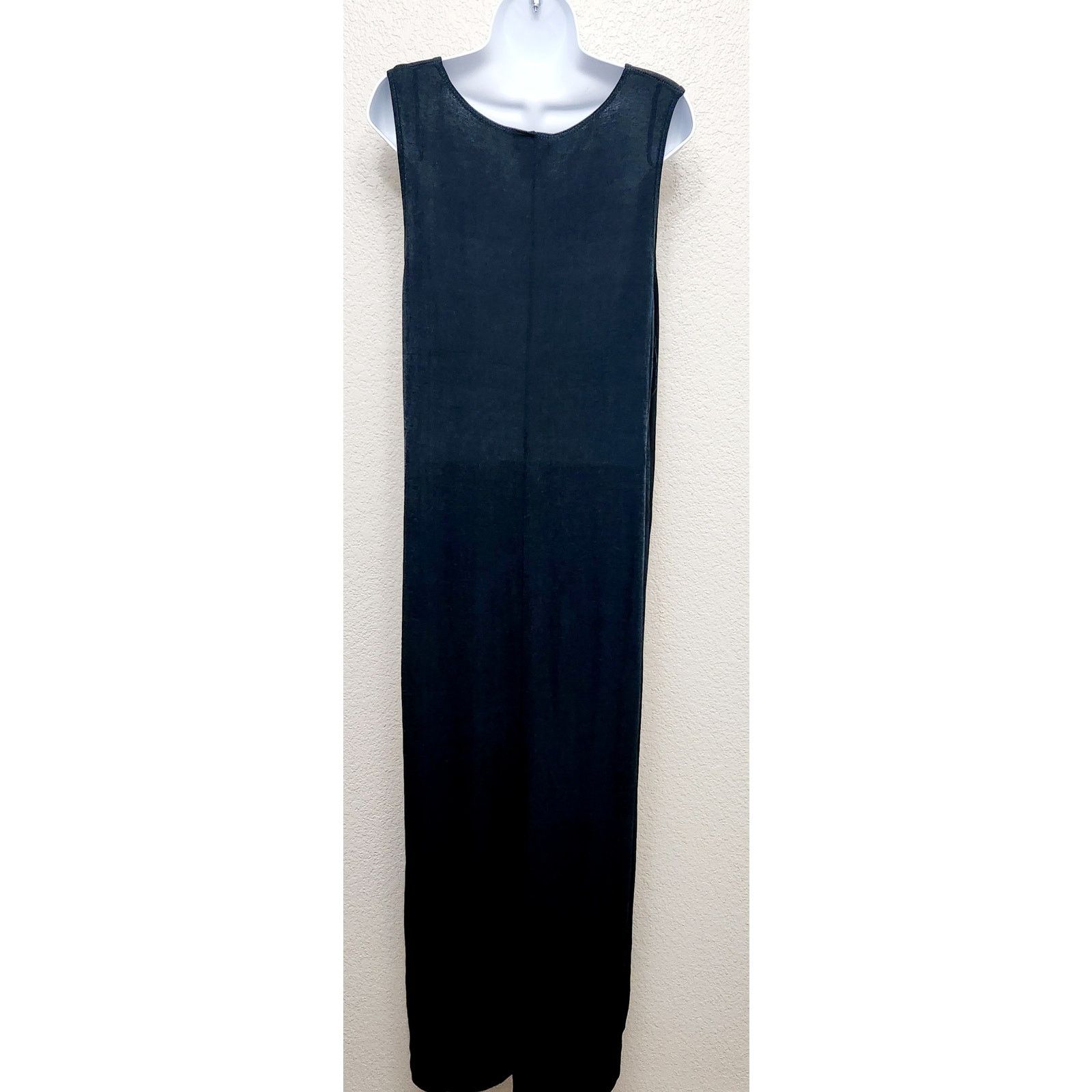 Other Avenue Forest Green Sleeveless Liquid Knit Maxi Dress 18W Size XXL / US 16-18 / IT 52-54 - 3 Thumbnail