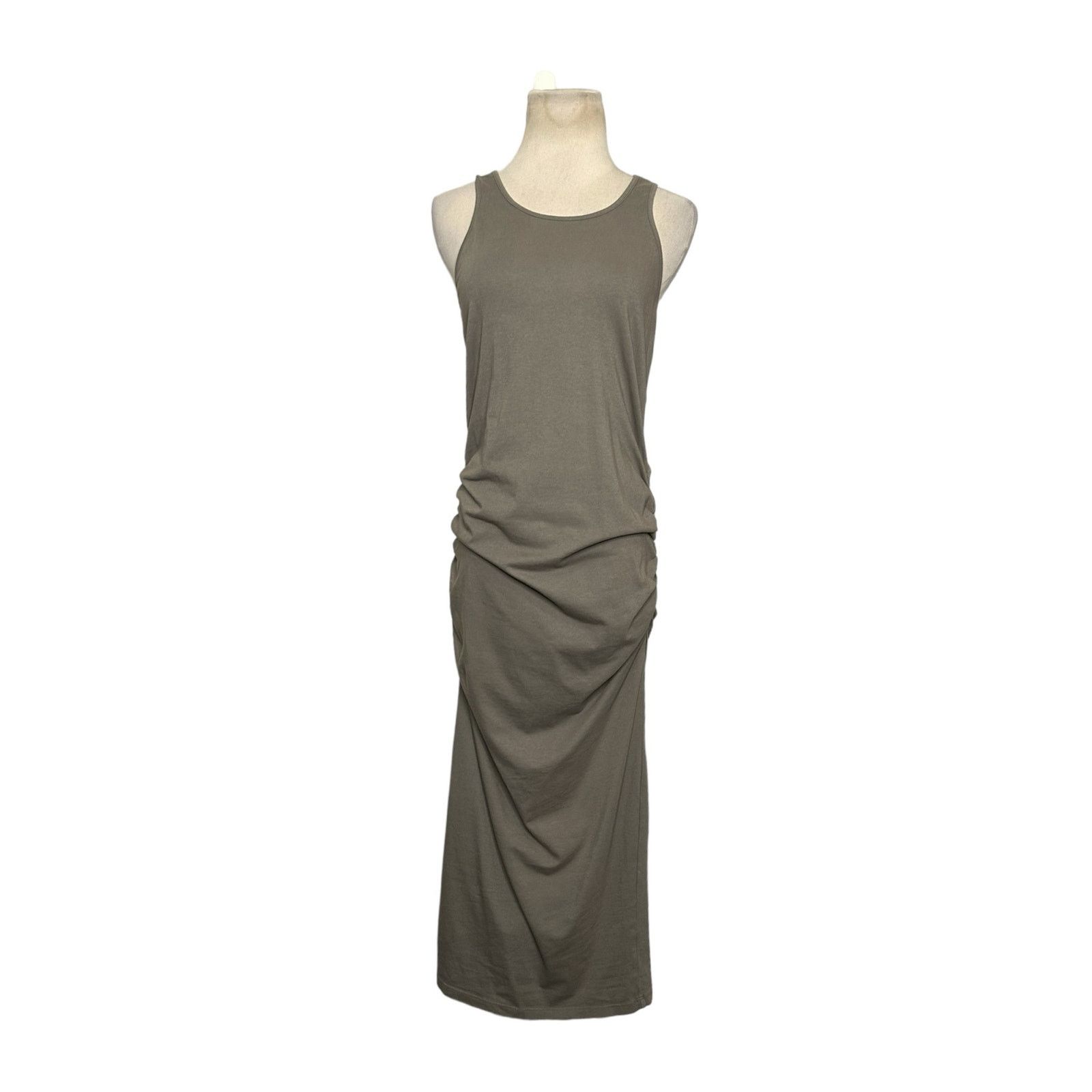 Michael Stars Michael Stars olive bodycon midi halter dress size Large Size L / US 10 / IT 46 - 8 Thumbnail