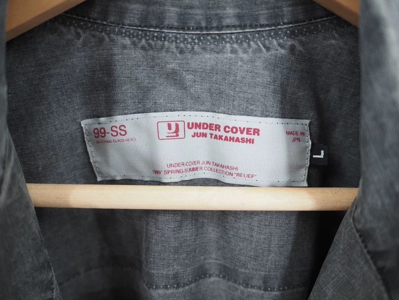 Undercover SS99 Undercover Vintage Faded Work Shirt Size US L / EU 52-54 / 3 - 7 Thumbnail