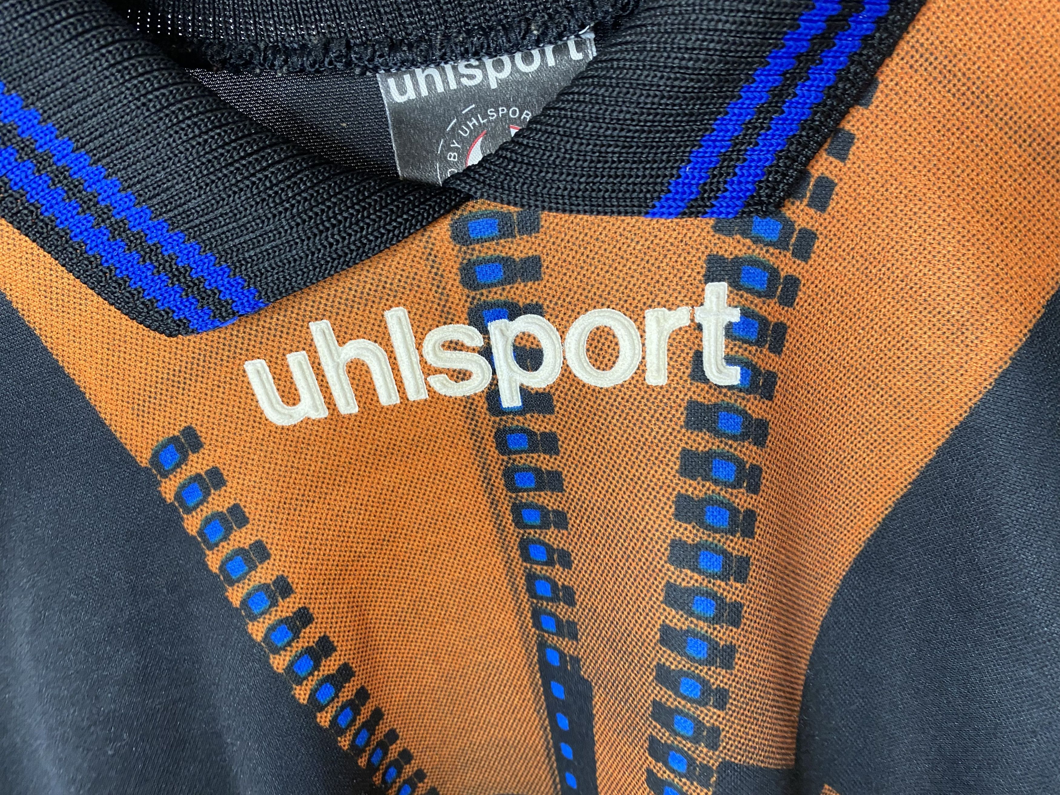 Vintage UHLSPORT PRO 90S GOALKEEPER GK FOOTBALL SHIRT SOCCER JERSEY Size US S / EU 44-46 / 1 - 4 Thumbnail