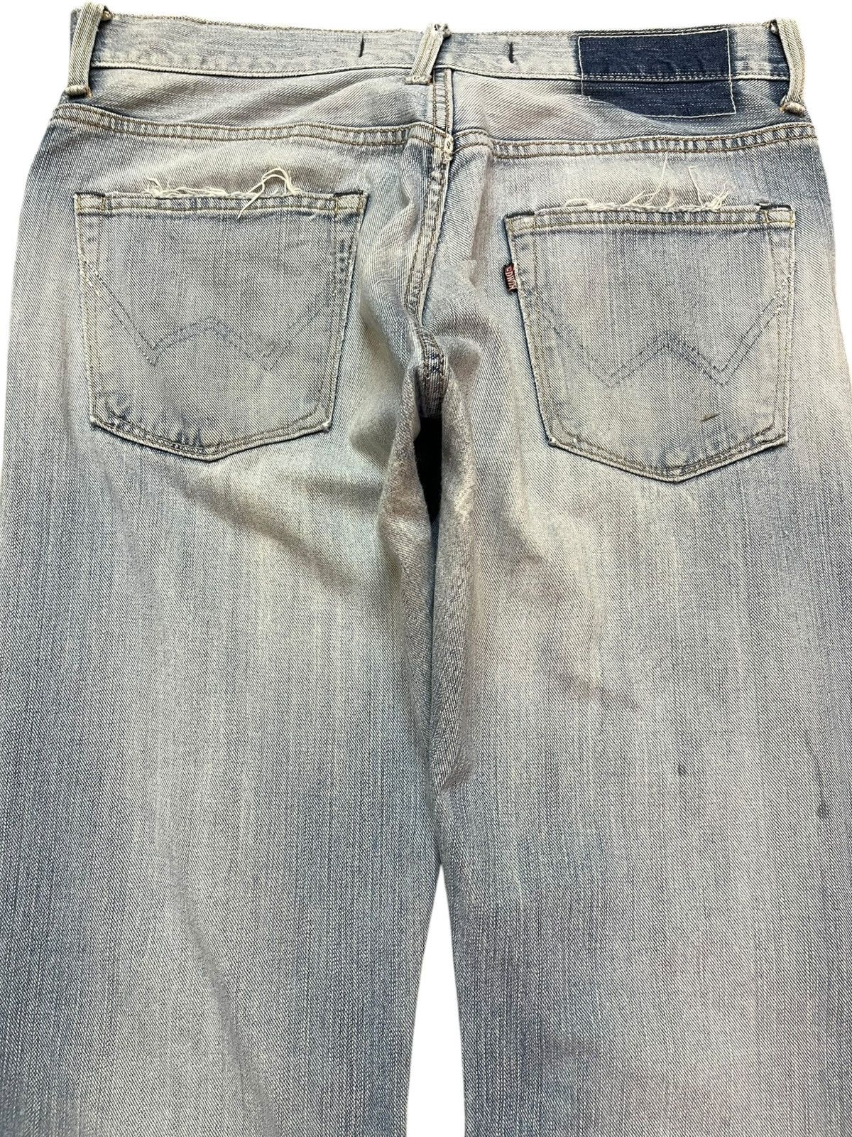 Edwin Vintage Edwin Exclusive Vintage Faded Distressed Denim Size US 33 - 7 Thumbnail
