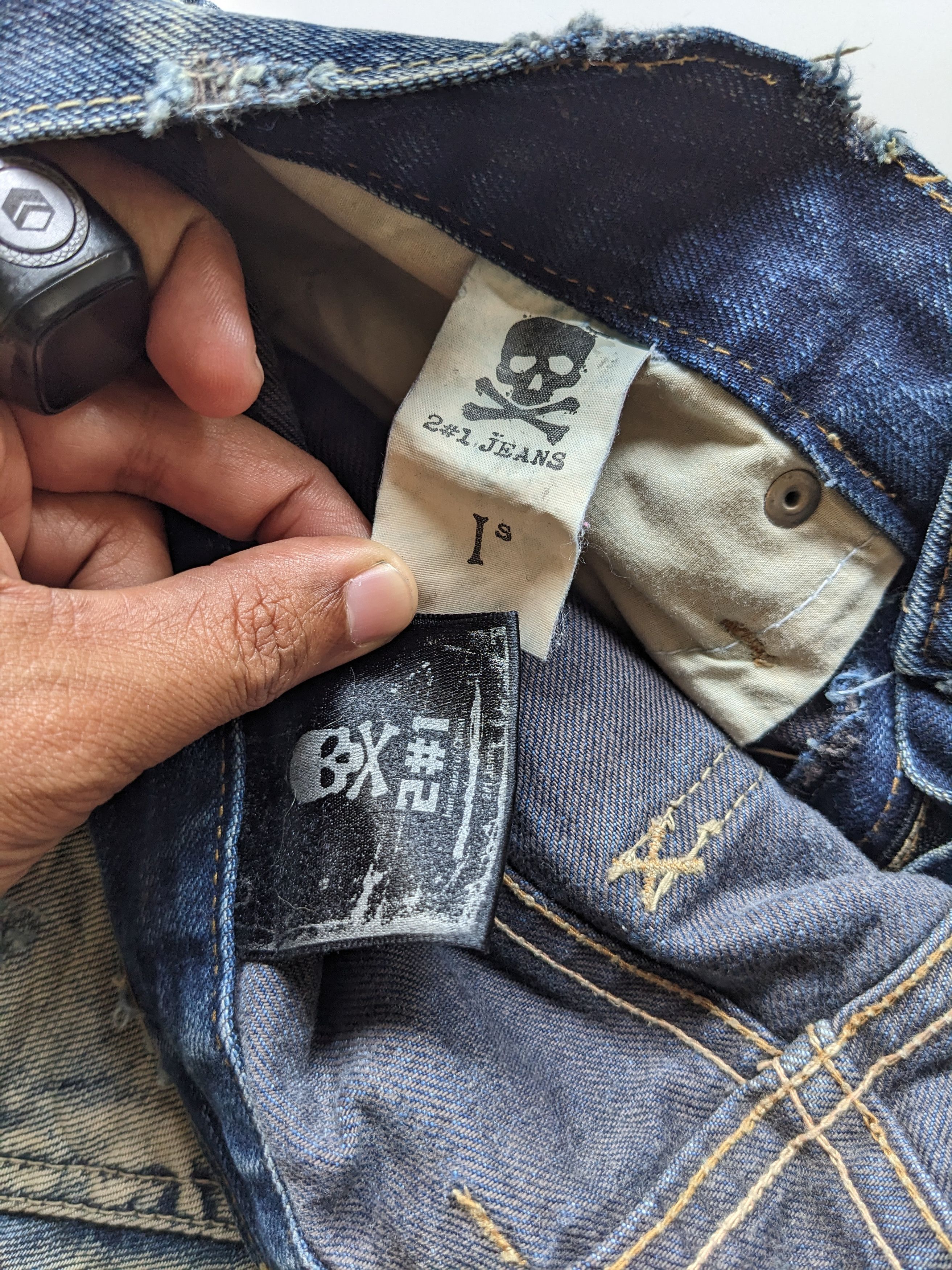 If Six Was Nine × Japanese Brand 2#1 jeans wrinkle faded jeans Size US 32 / EU 48 - 6 Thumbnail