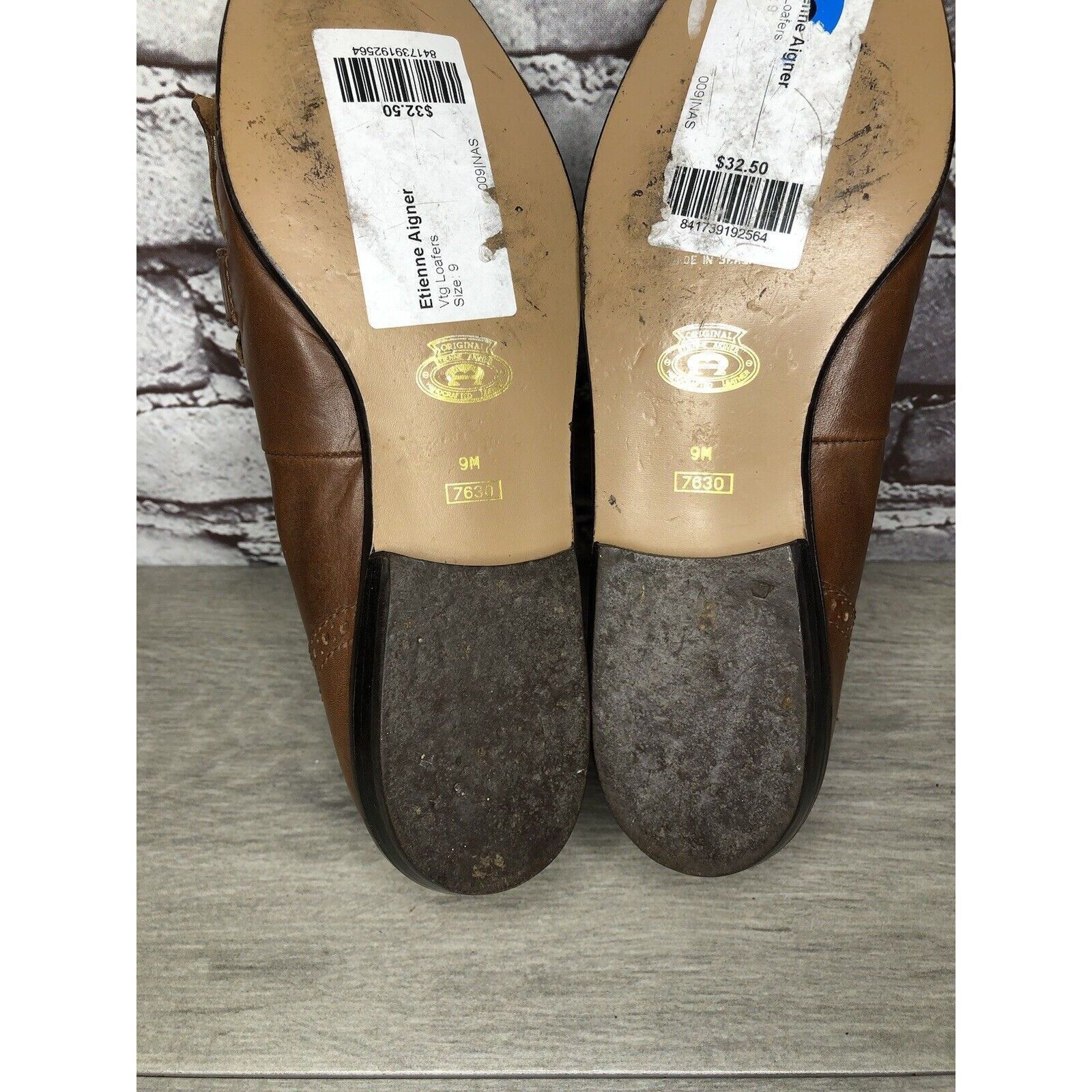 Etienne Aigner Etienne Aigner VTG Brown Leather Kiltie Monk Strap Loafers W Size US 9 / IT 39 - 13 Thumbnail