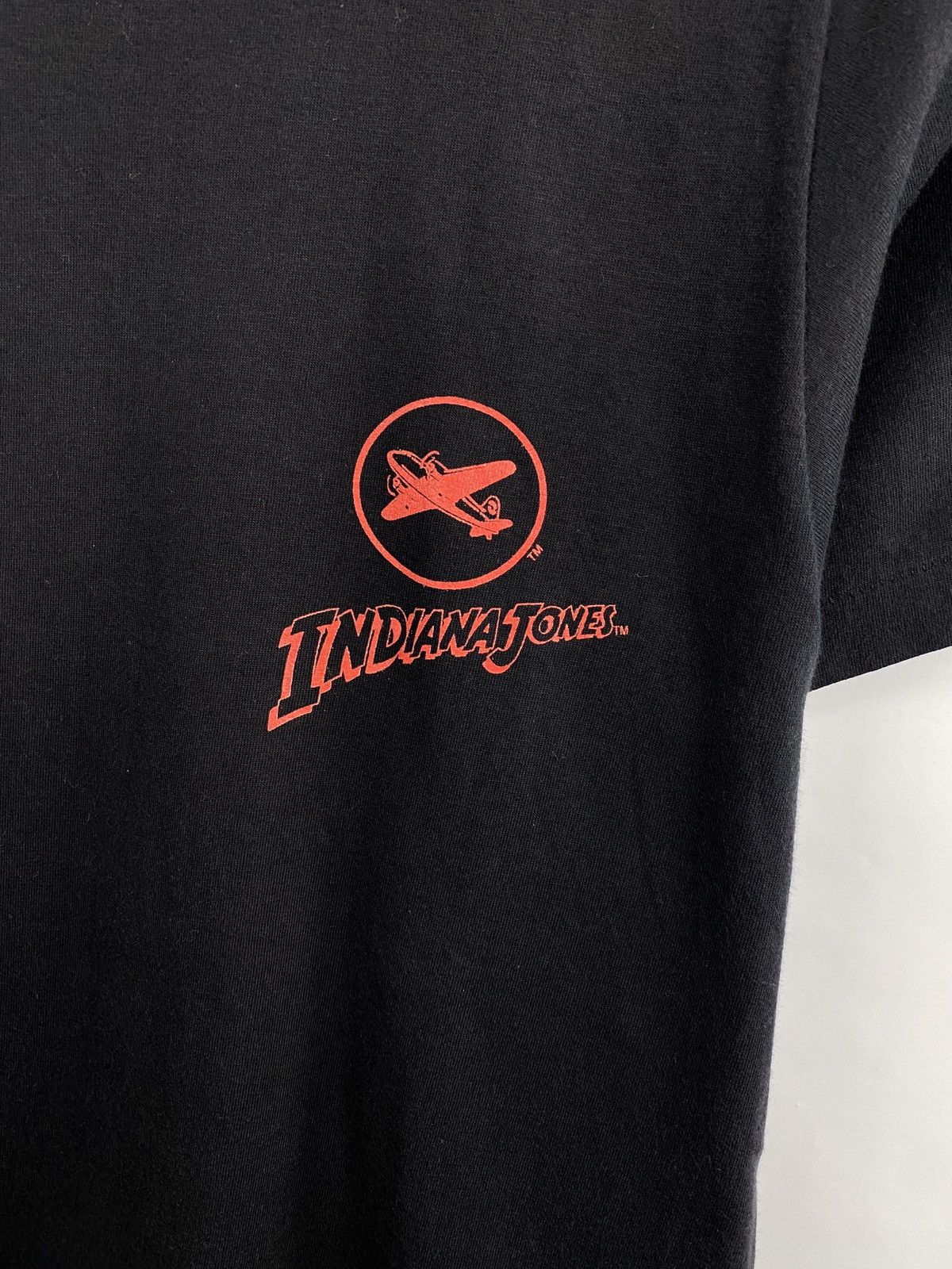Disney 🇺🇸 Vintage 1989 Indiana Jones Rare T-Shirt Retro Y2K Hype Size US S / EU 44-46 / 1 - 9 Thumbnail