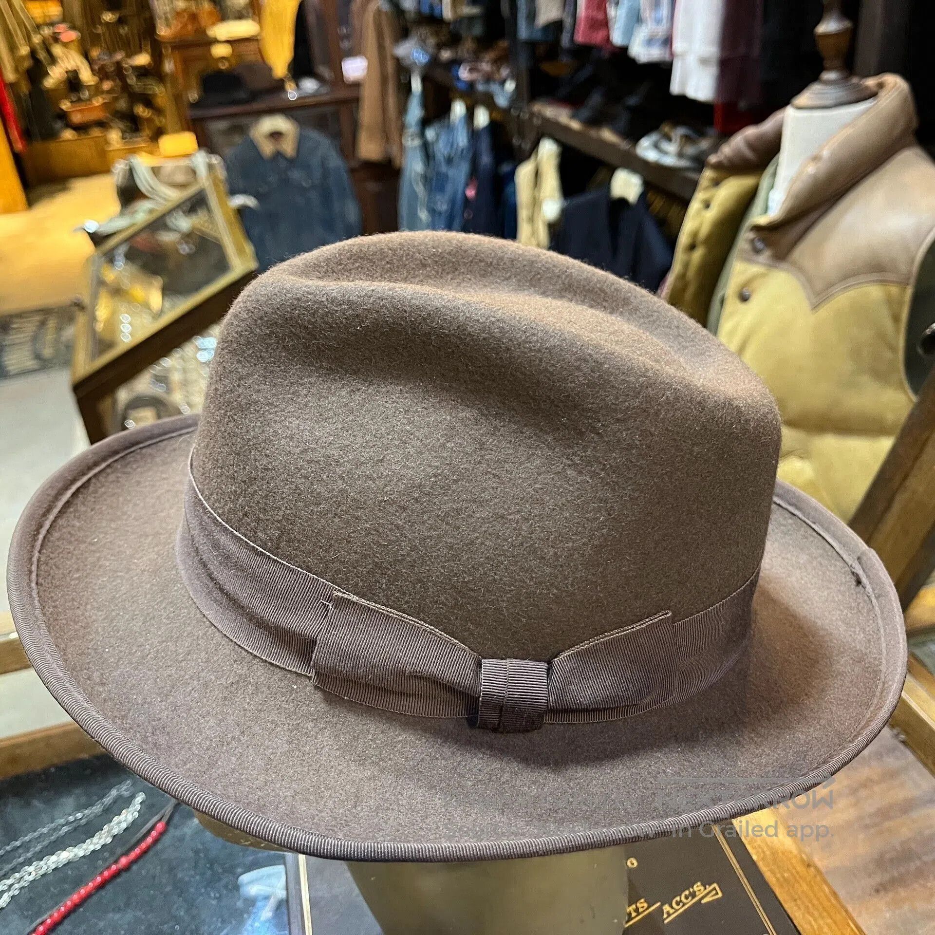 RRL Ralph Lauren RRL Double RL Wool Felt Hat. Size ONE SIZE - 2 Thumbnail
