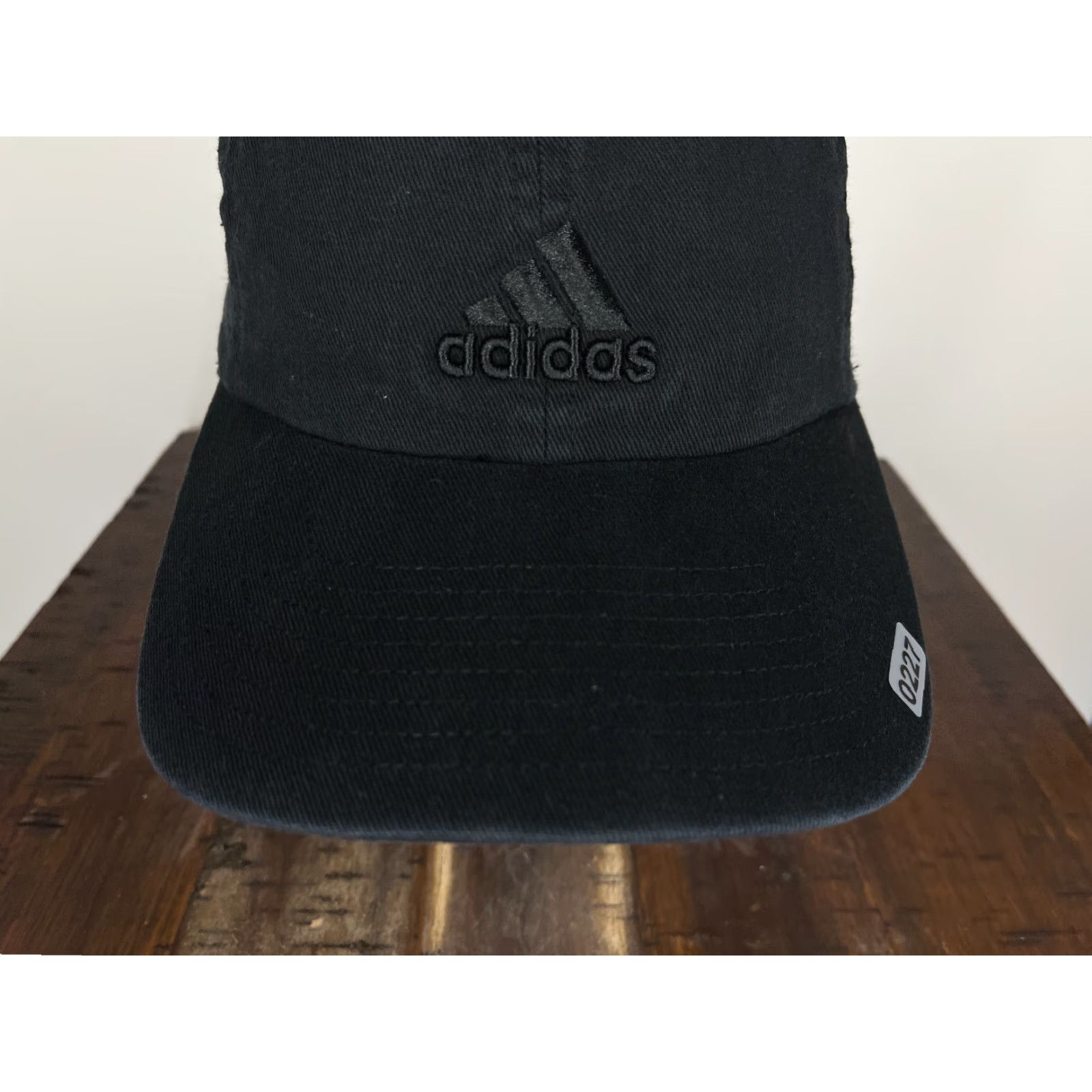 Adidas Adidas Hat Cap Strap Back Adult One Size BlackLogo 100% Cotton Climalite Outdoor Size ONE SIZE - 3 Thumbnail