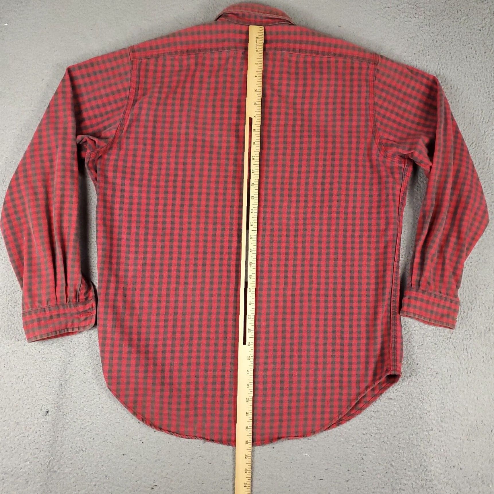 Ralph Lauren Ralph Lauren Shirt Mens Large Red Plaid Flannel Button-Down Long Sleeve Cotton Size US L / EU 52-54 / 3 - 6 Thumbnail