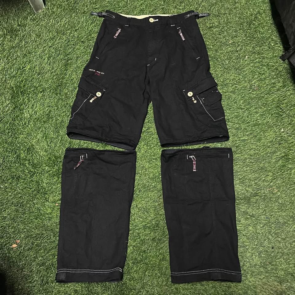 Triple 5 Soul VINTAGE Y2K TRIPLE 5 SOUL NYC convertible baggy pants Size US 32 / EU 48 - 1 Thumbnail
