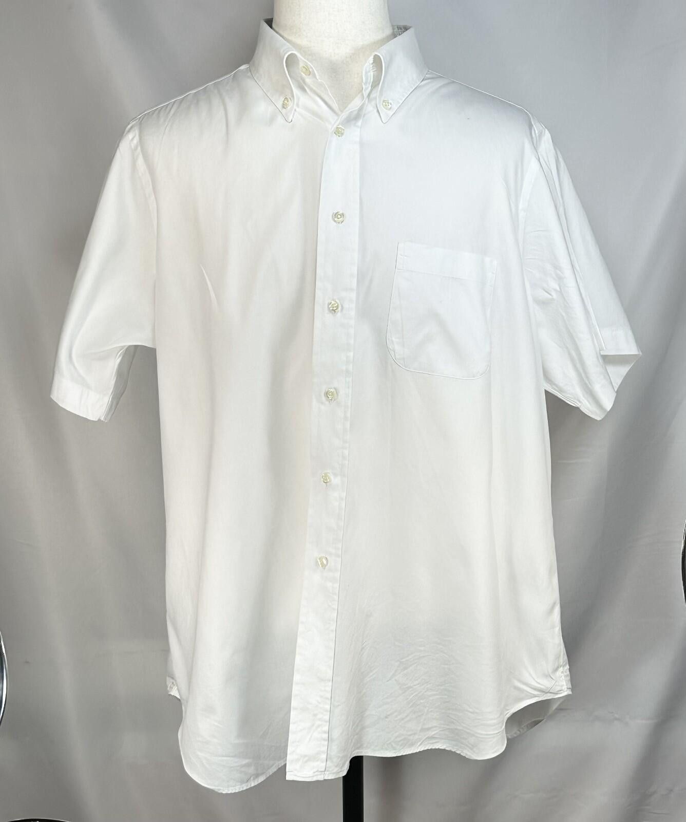 Other Tom James Executive Collection Oxford Button Up White Men XL Size US XL / EU 56 / 4 - 1 Thumbnail