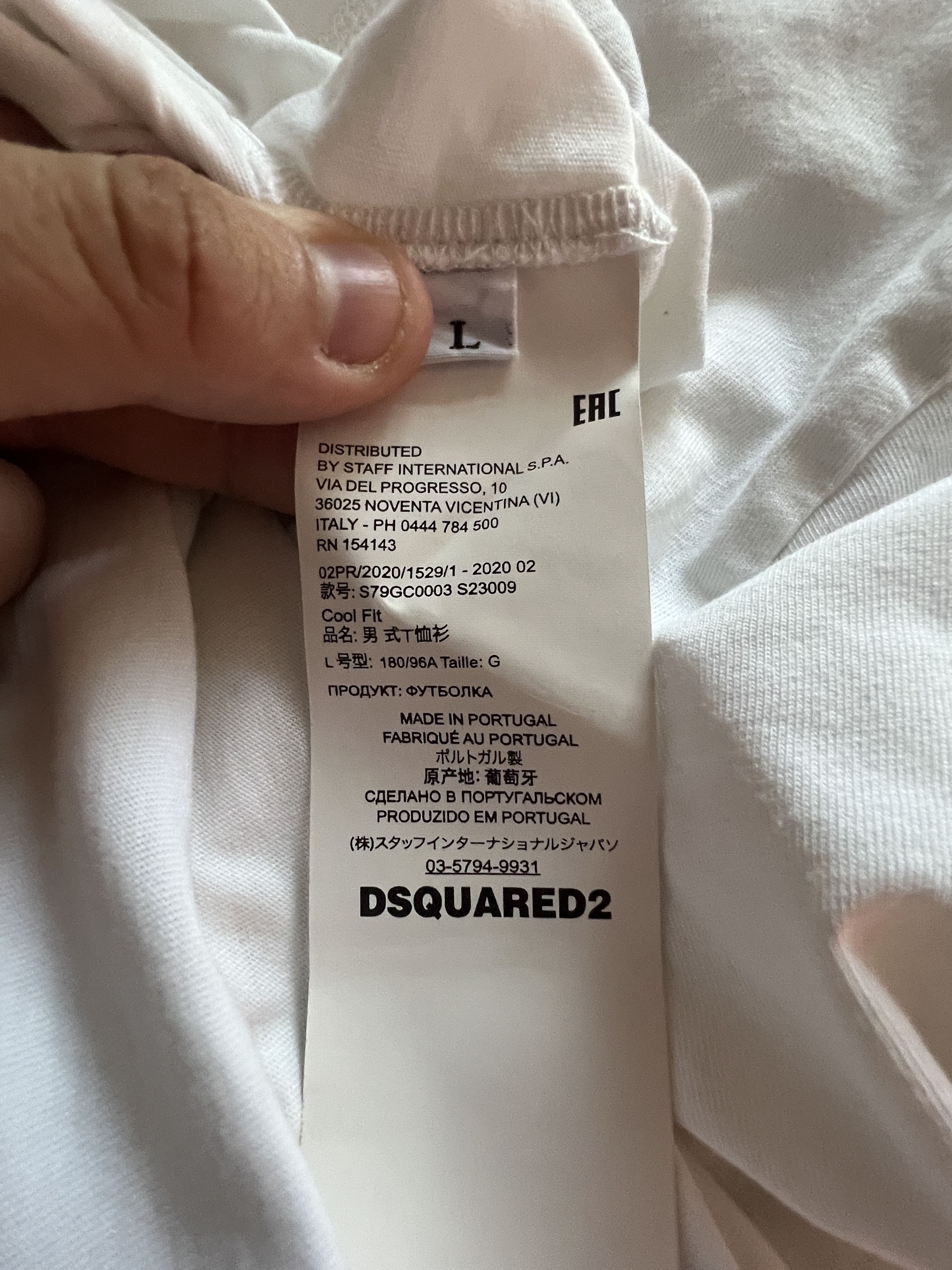 Designer × Dsquared2 Dsquared2 ICON Vintage Men's T-Shirt - L Size US L / EU 52-54 / 3 - 6 Thumbnail