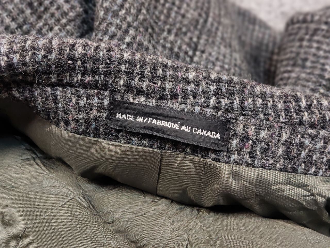 Harris Tweed Vintage 90's Harris Tweed Court short Wool Blazer Jacket Size US S / EU 44-46 / 1 - 18 Thumbnail
