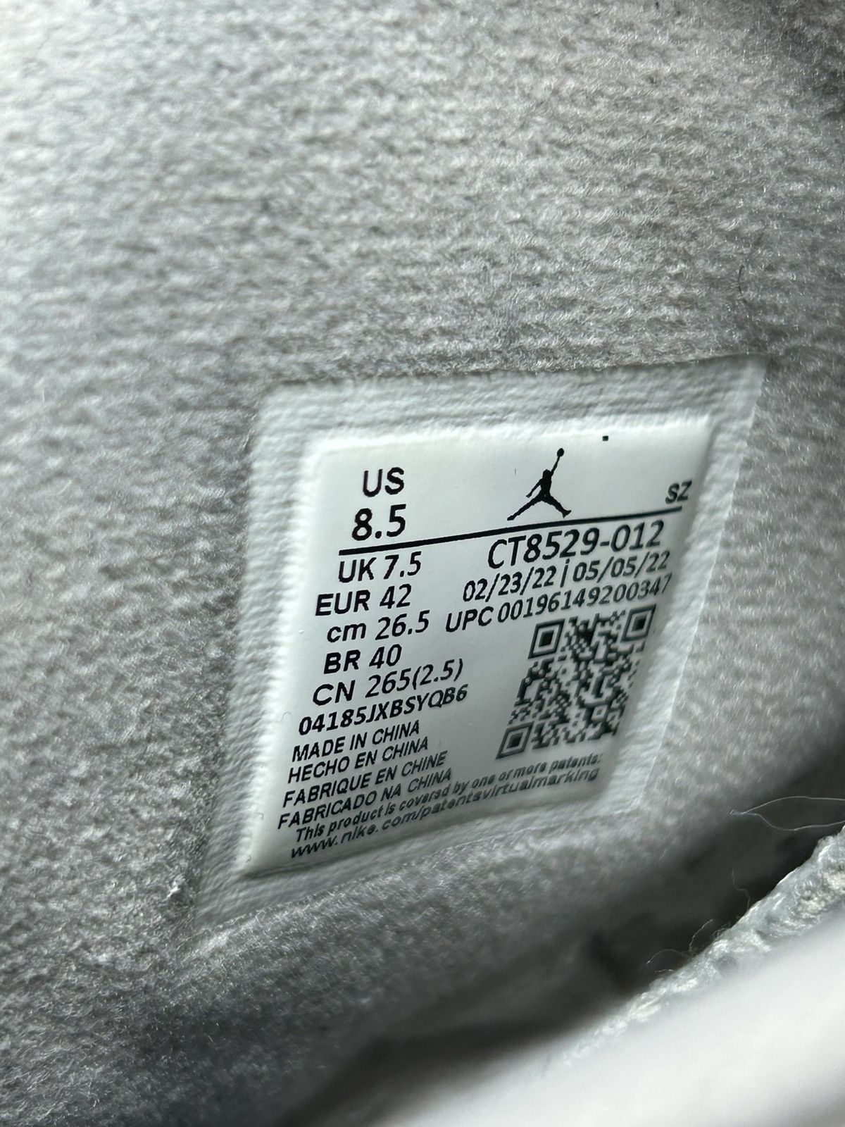 Jordan Brand Jordan 6 Georgetown Size US 8.5 / EU 41-42 - 11 Thumbnail