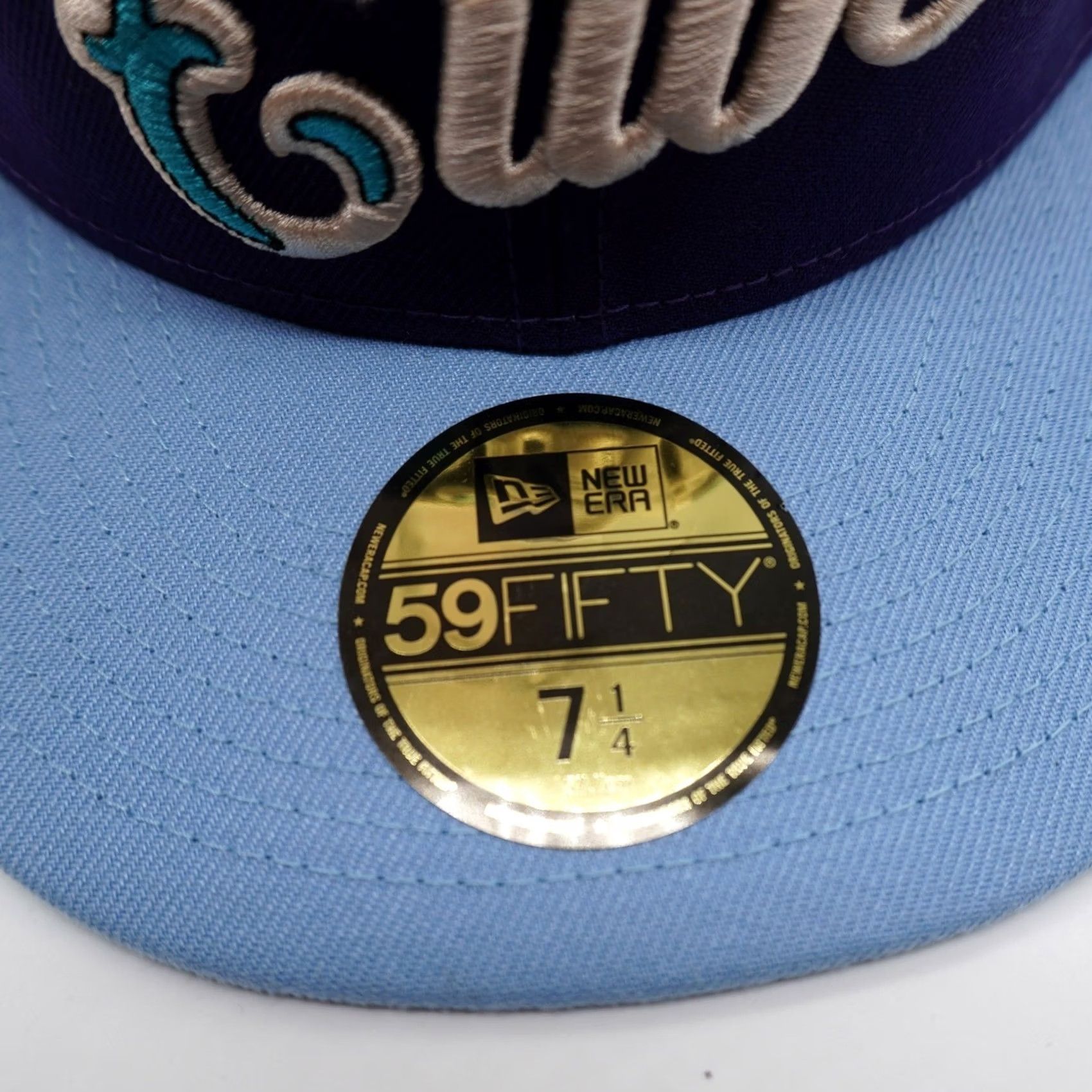 New Era New Era 59FIFTY Hat Mens 7 1/4 Purple Chicago Cubs Wrigley Field Patch Size ONE SIZE - 6 Thumbnail