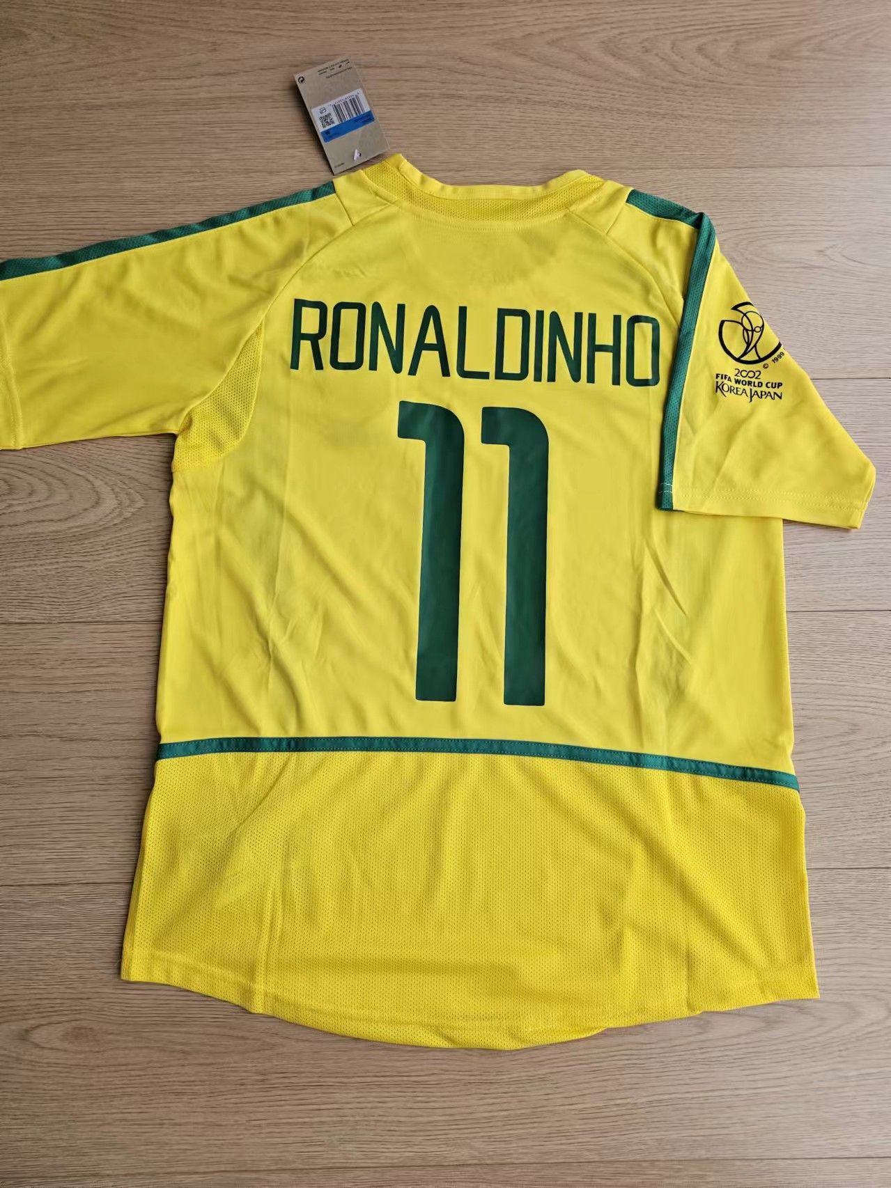 2002 World Cup Nike Brazil Ronaldinho Dual Layer Player
