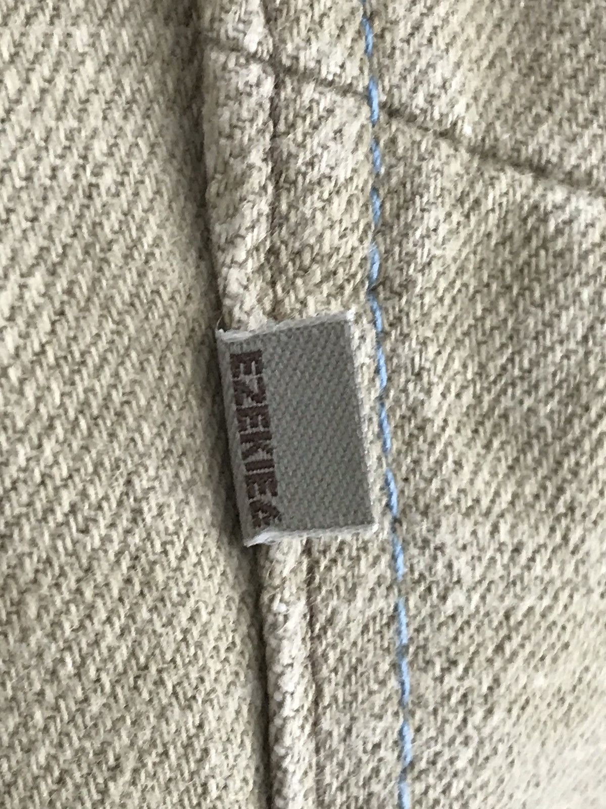 Ezekiel Ezekiel Handcrafted Blue Stitch Flare Denim Jeans Size US 31 - 16 Thumbnail