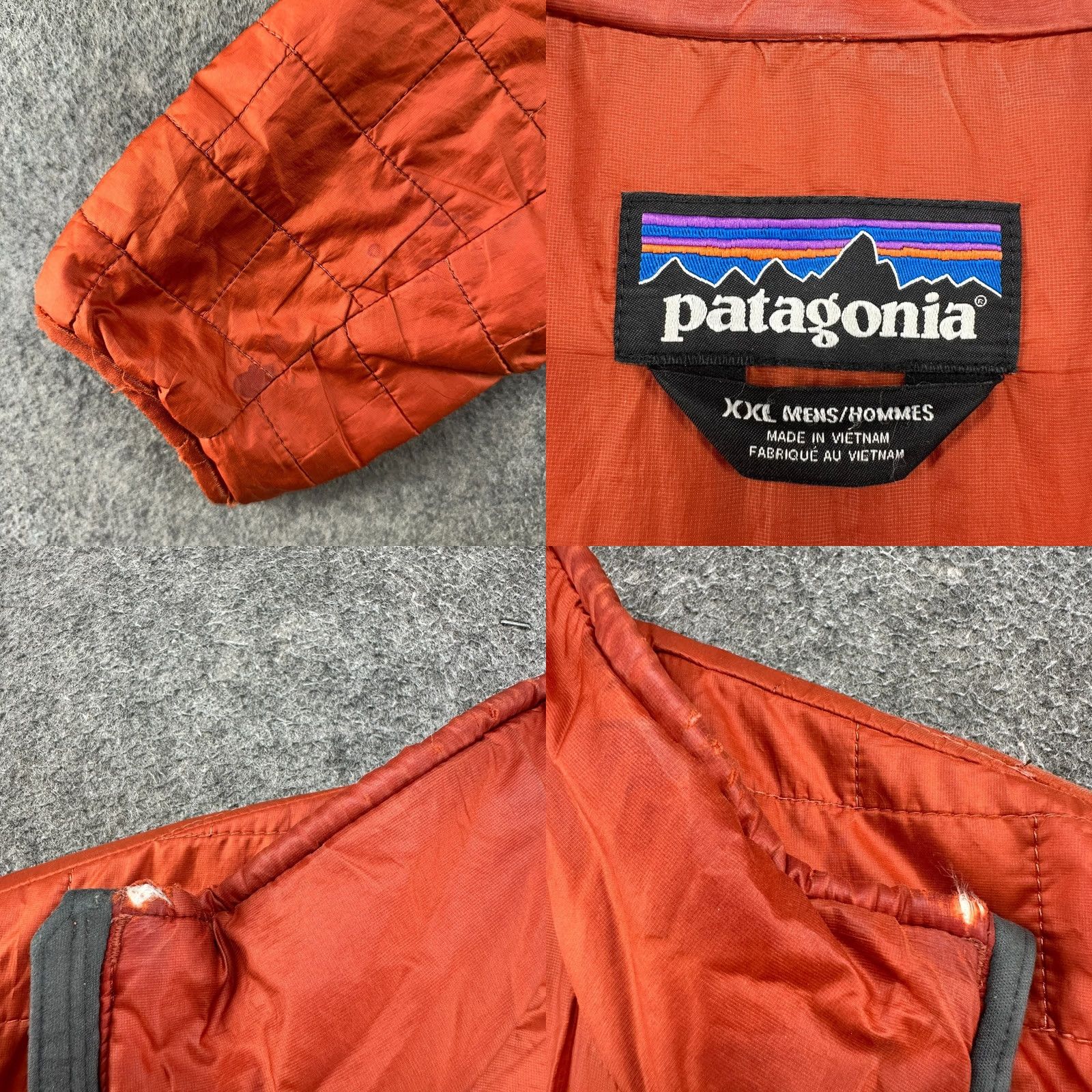 Patagonia Patagonia Nano Puff Jacket Mens 2XL Orange Burnt Rust Quilted Puffer Primaloft Nano Puff Jacket Size US XXL / EU 58 / 5 - 9 Thumbnail