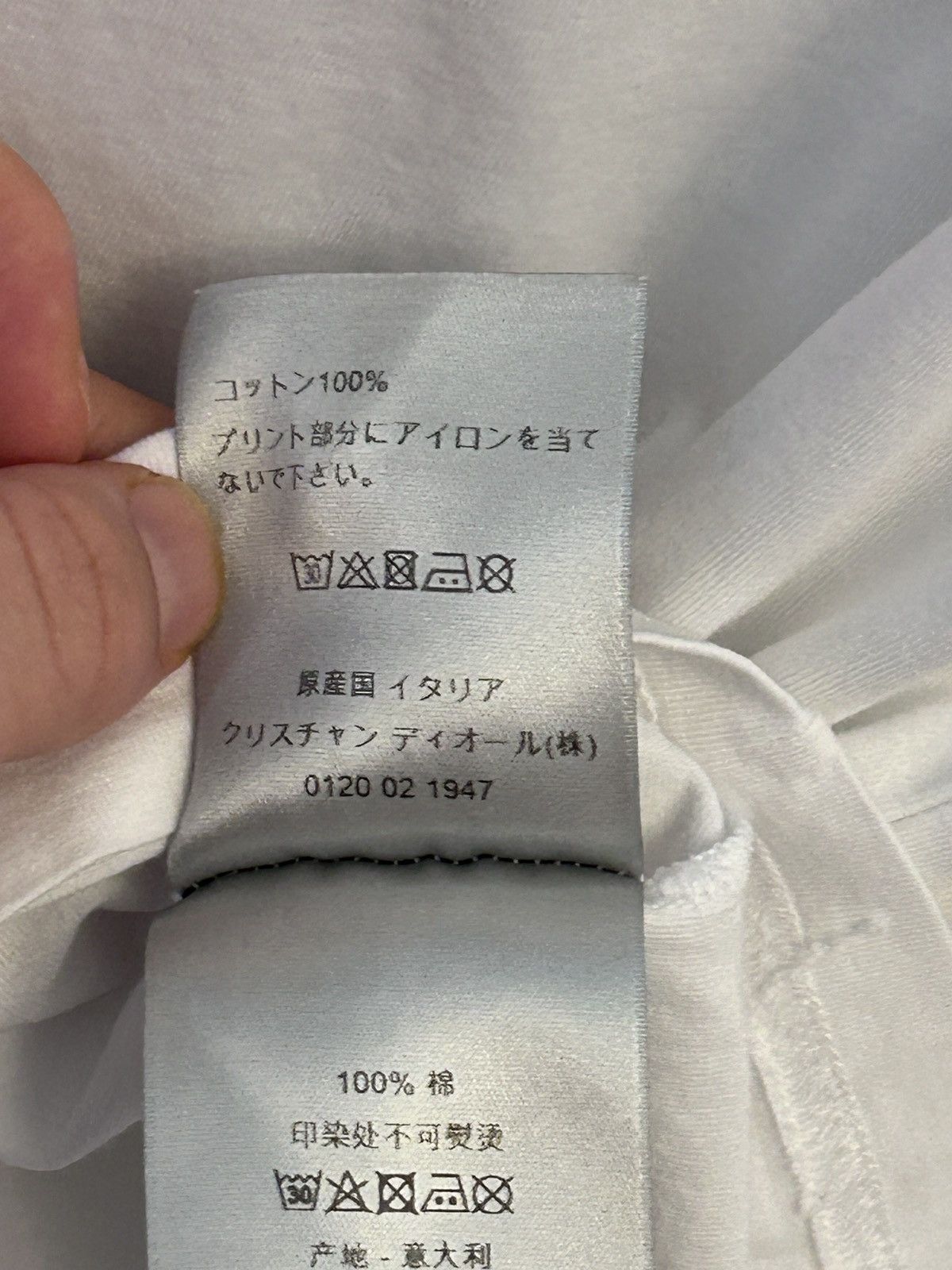 Dior CHRISTIAN DIOR White ATELIER men’ T -SHIRT Large Size US L / EU 52-54 / 3 - 11 Thumbnail