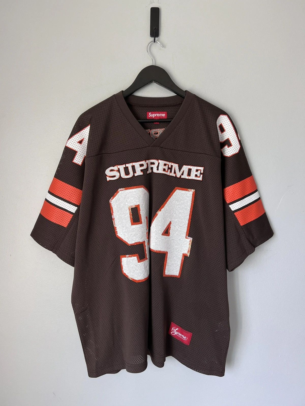 Supreme Supreme Sequin Football Jersey Size US XL / EU 56 / 4 - 3 Thumbnail