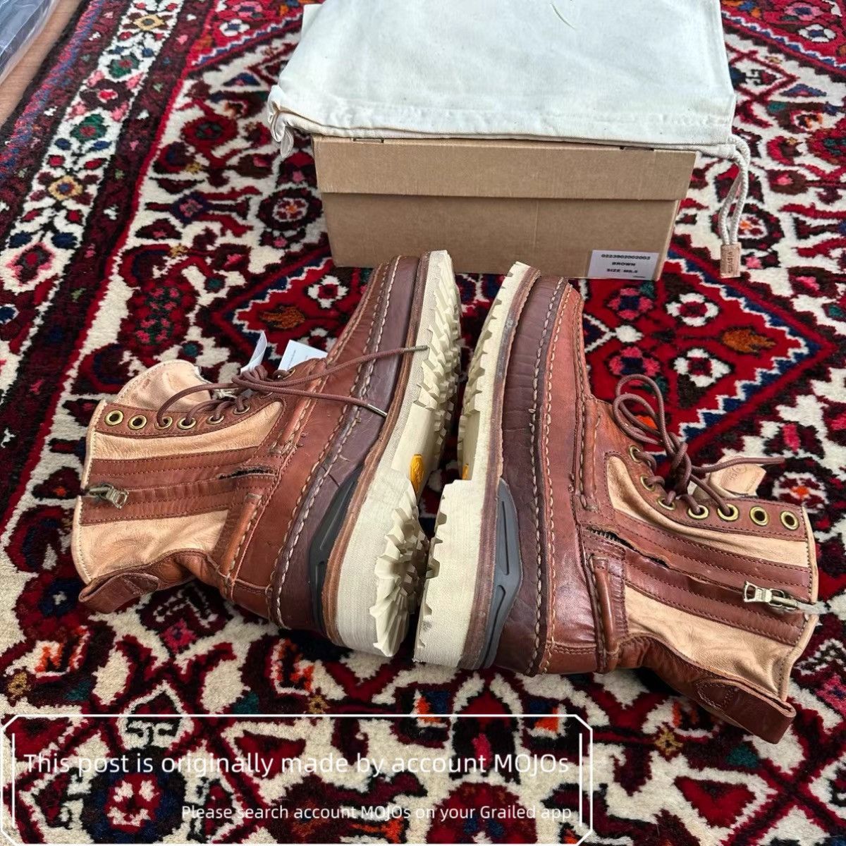 Visvim Sz 8.5 Visvim 23AW ICT Mud Grizzly Leather Boots mojos1319 Size US 8.5 / EU 41-42 - 4 Thumbnail